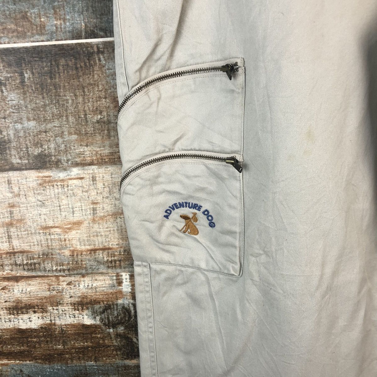 Other DL Adventure Dog White Cargo Multipocket Pants #C697 Size US 34 / EU 50 - 9 Thumbnail