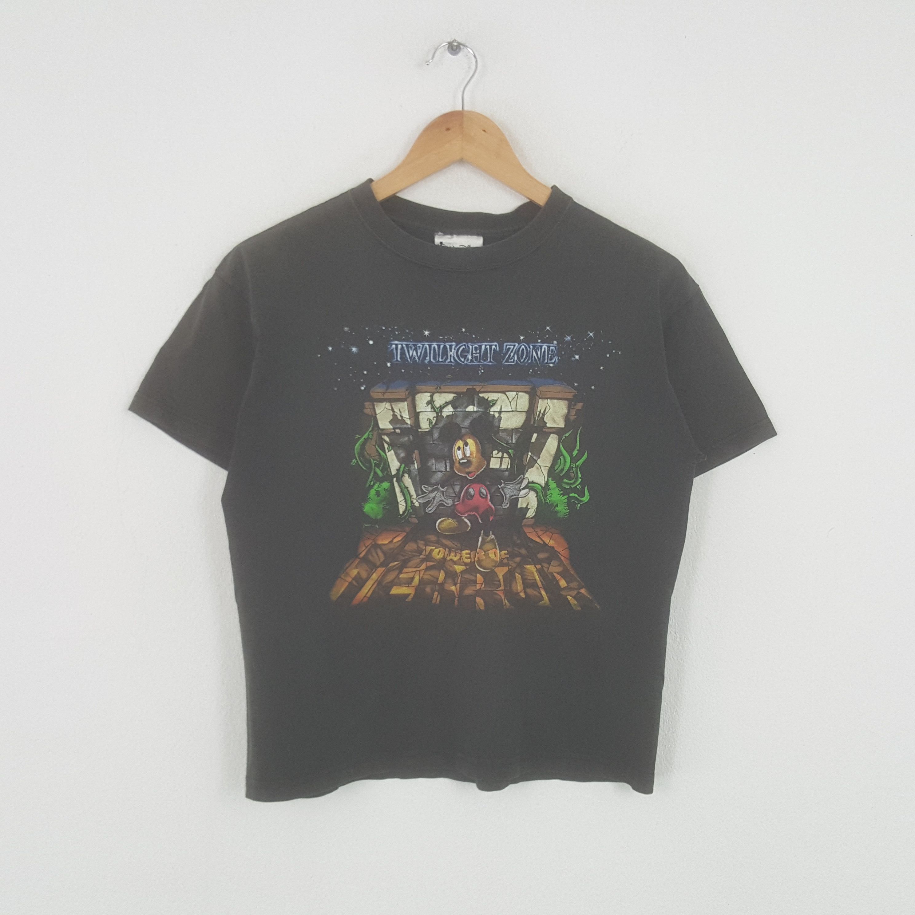 Disney × Mickey Mouse × Vintage Vintage Disney Tower of Terror Mickey Mouse Kids T-shirt Size US M / EU 48-50 / 2 - 1 Thumbnail