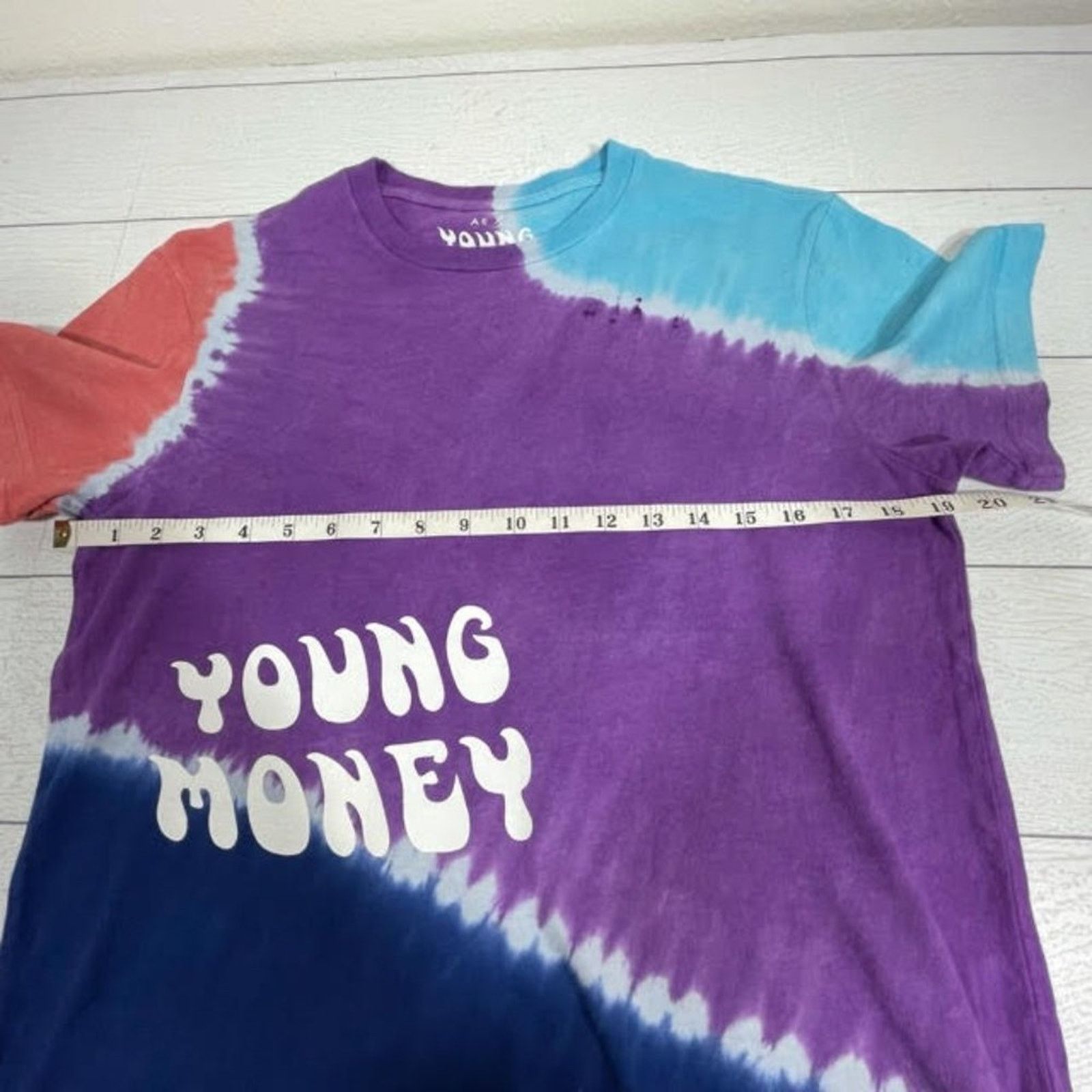 American Eagle Outfitters American Eagle Outfitters Young Money Tie Dyed T-Shirt Small Size US S / EU 44-46 / 1 - 7 Thumbnail
