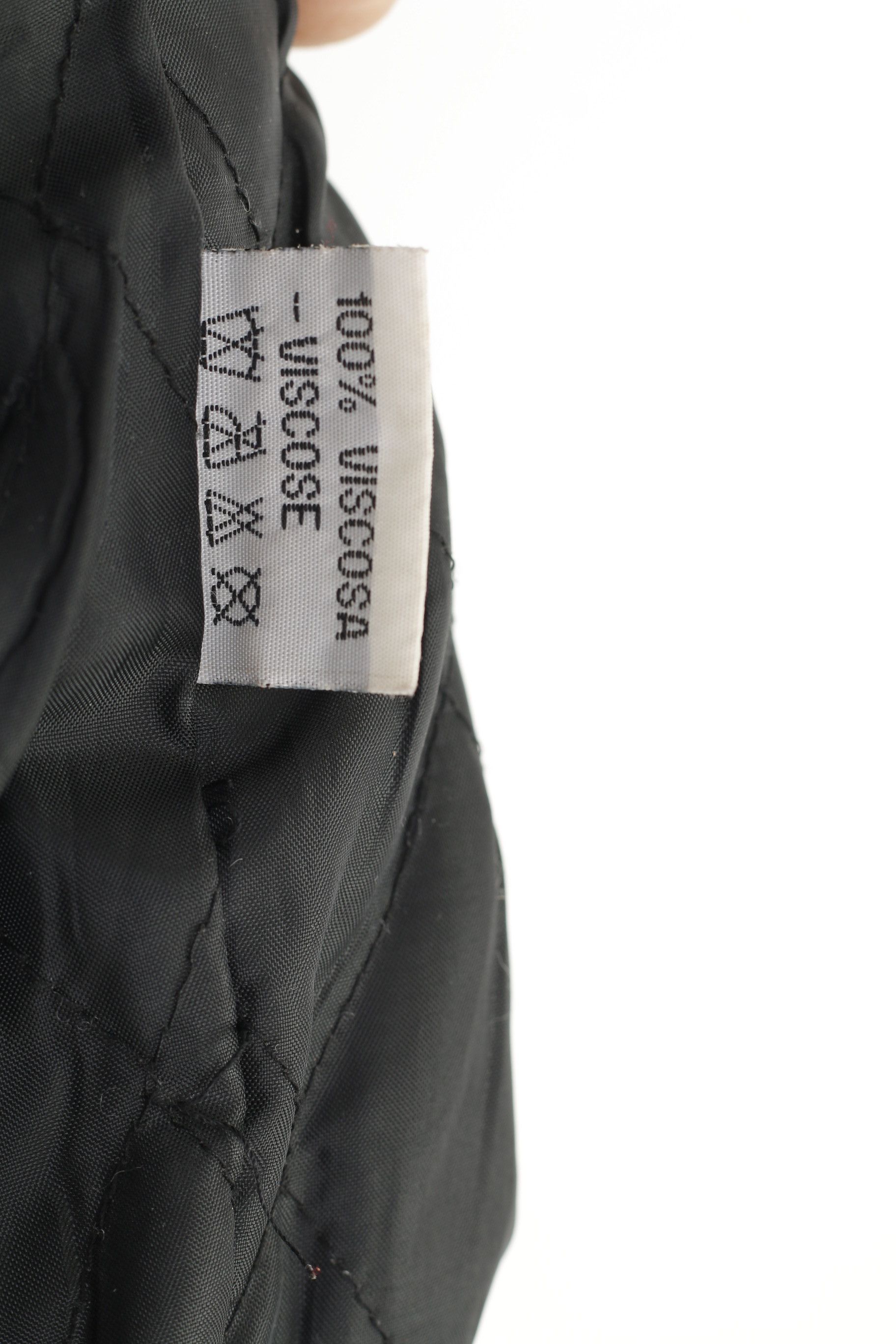 Vera Pelle × Vintage New Vintage Men 54 L Leather Jacket Black Full Zipper 1194 Size US L / EU 52-54 / 3 - 7 Thumbnail