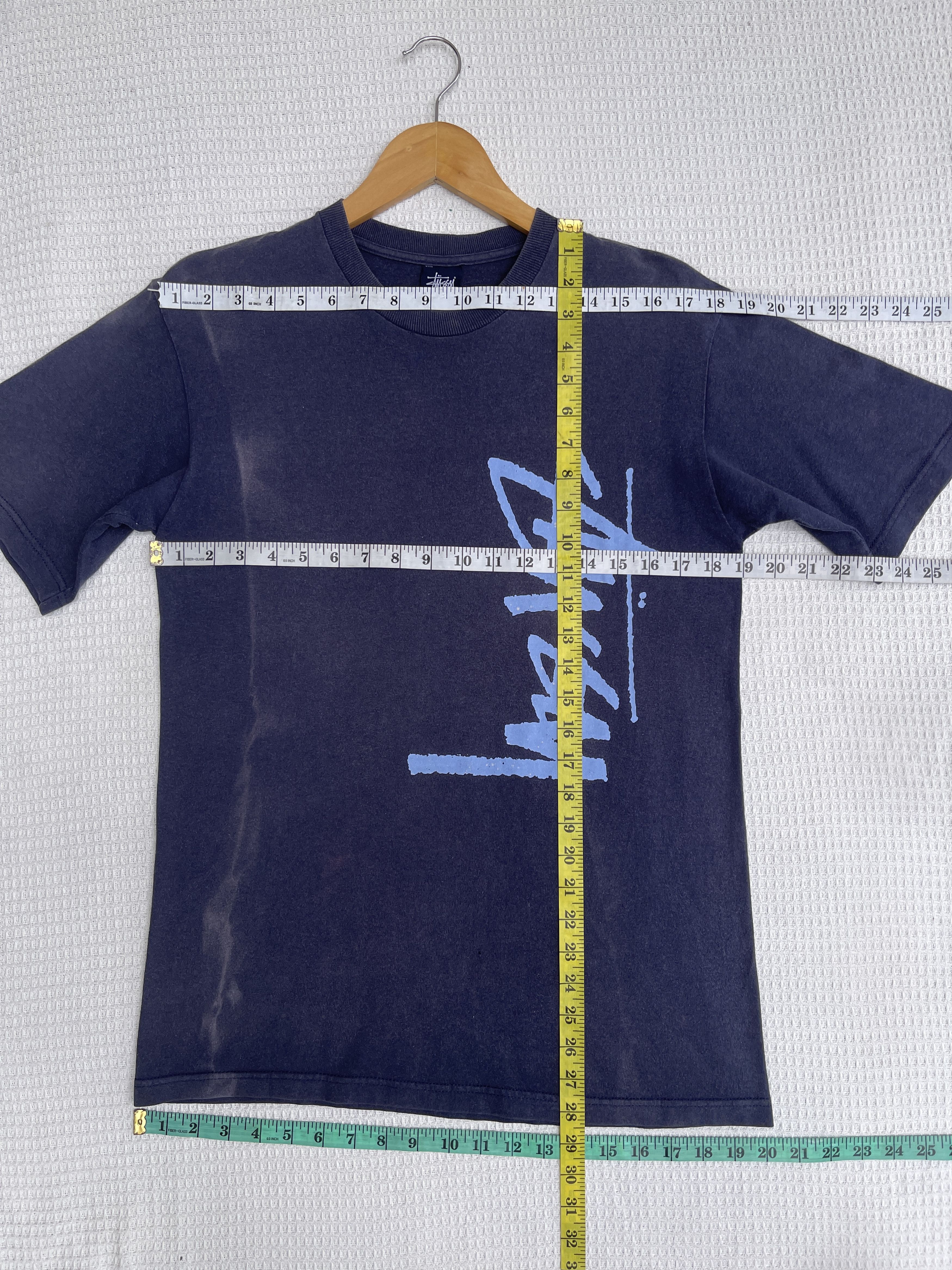 Stussy Rarest🔥Vtg 90s Stussy Signature Mirror Sun Faded Tee Size US S / EU 44-46 / 1 - 8 Thumbnail