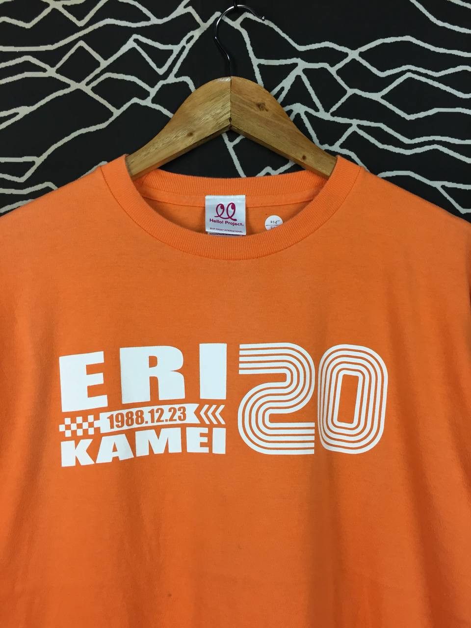 Band Tees Eri Kamei Morning Musume Hello! Project 20th Birthday Tee Size US L / EU 52-54 / 3 - 3 Thumbnail