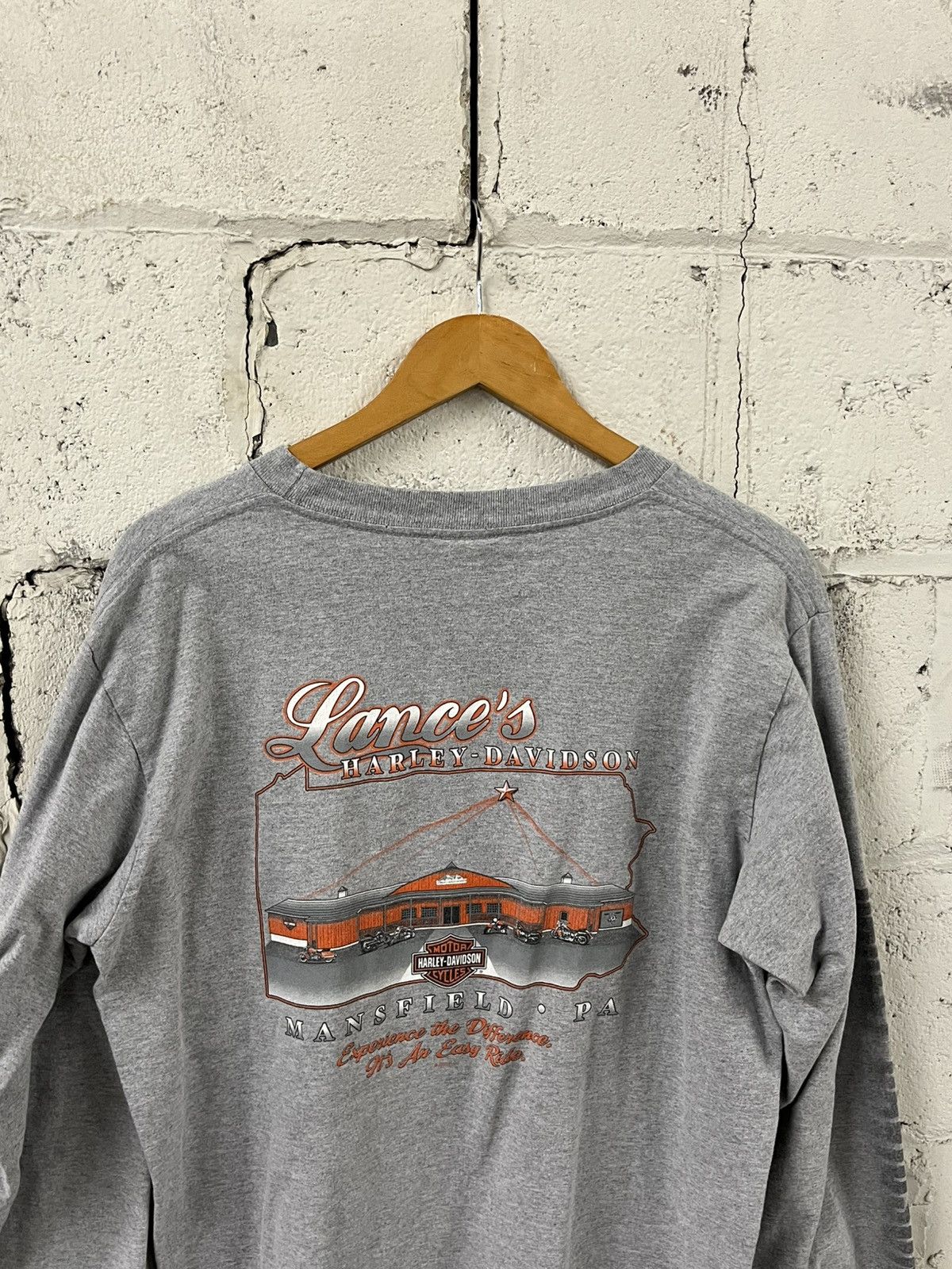 Harley Davidson Harley Davidson, Y2K, long sleeve sleeve hits skater hype Size US L / EU 52-54 / 3 - 6 Thumbnail