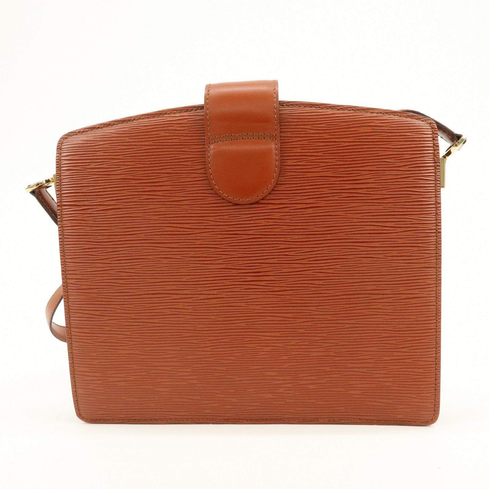Louis Vuitton Louis Vuitton Epi Capucines Shoulder Bag Brown Size ONE SIZE - 2 Thumbnail