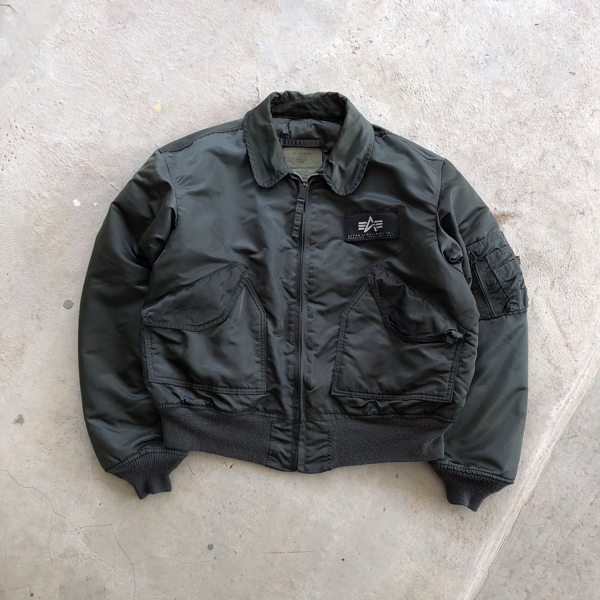 00s alpha cwu-45p flight jacket y2k Alpha Industries × Vintage