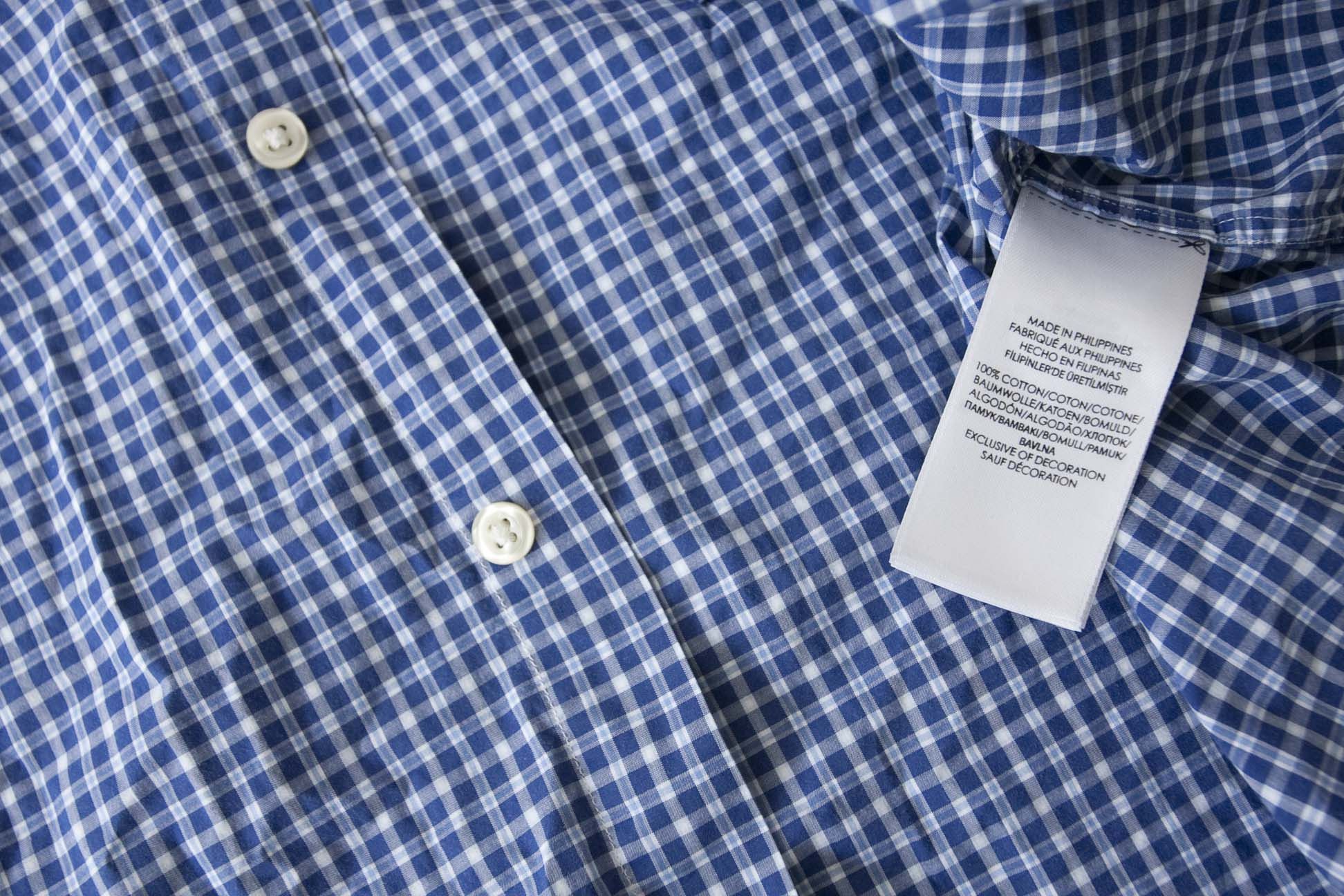 Polo Ralph Lauren Ralph Lauren Shirt Size Slim Fit Size L Blue Plaid Size US L / EU 52-54 / 3 - 3 Thumbnail