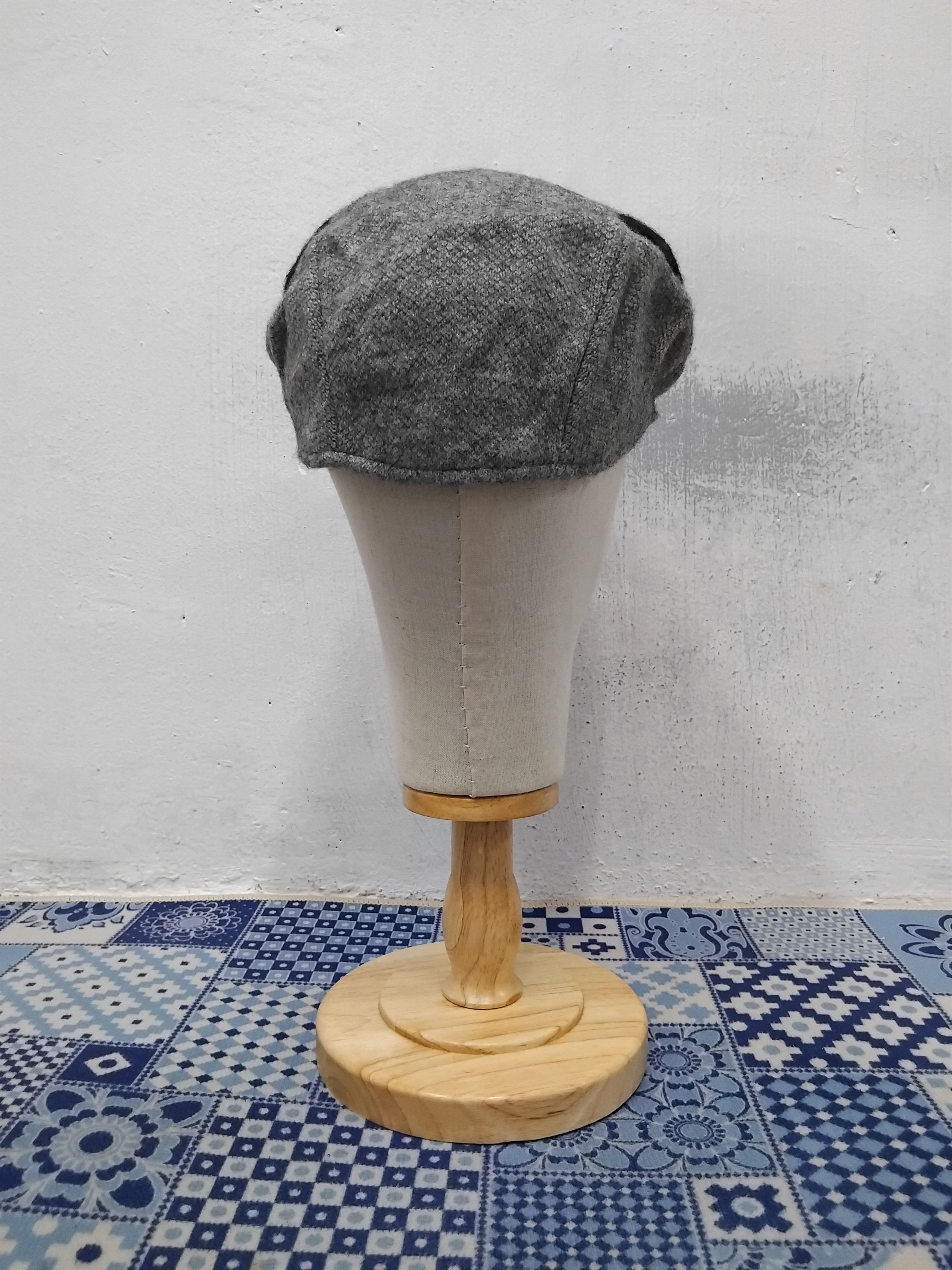 Japanese Brand 💥Heywon grey colour baretta hat Size 38 - 5 Thumbnail
