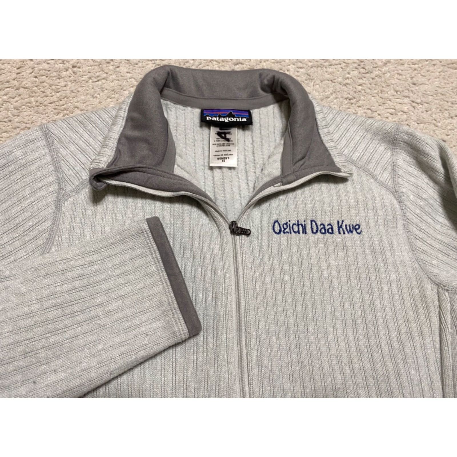 Patagonia Patagonia Womens XS Gray Better Sweater 1/2 Zip Outdoor Fleece Pullover L/S Size XS / US 0-2 / IT 36-38 - 2 Thumbnail