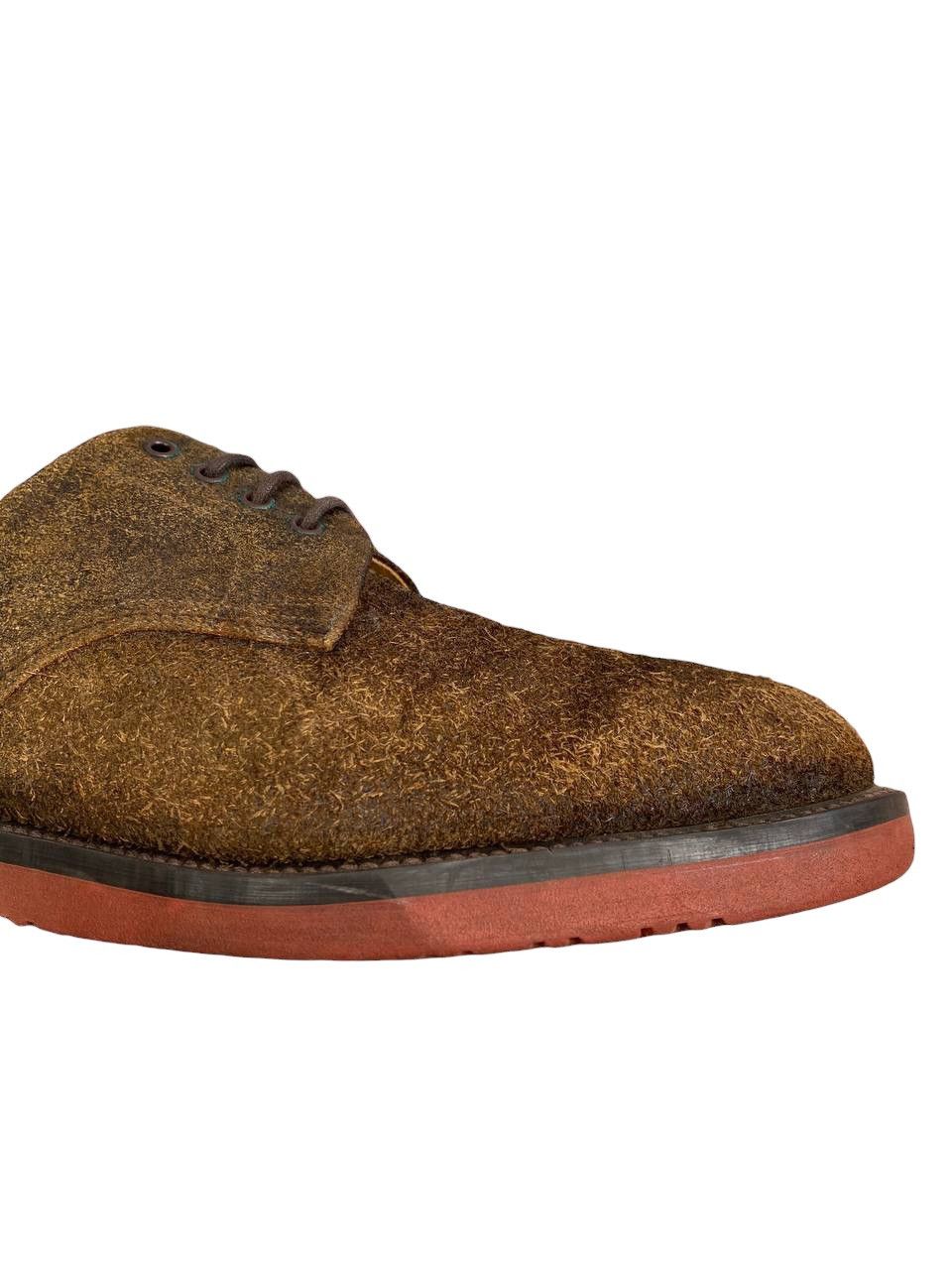 George Cox Geroge Cox Broken Suede Brown Derby Shoes Size US 10 / EU 43 - 16 Thumbnail