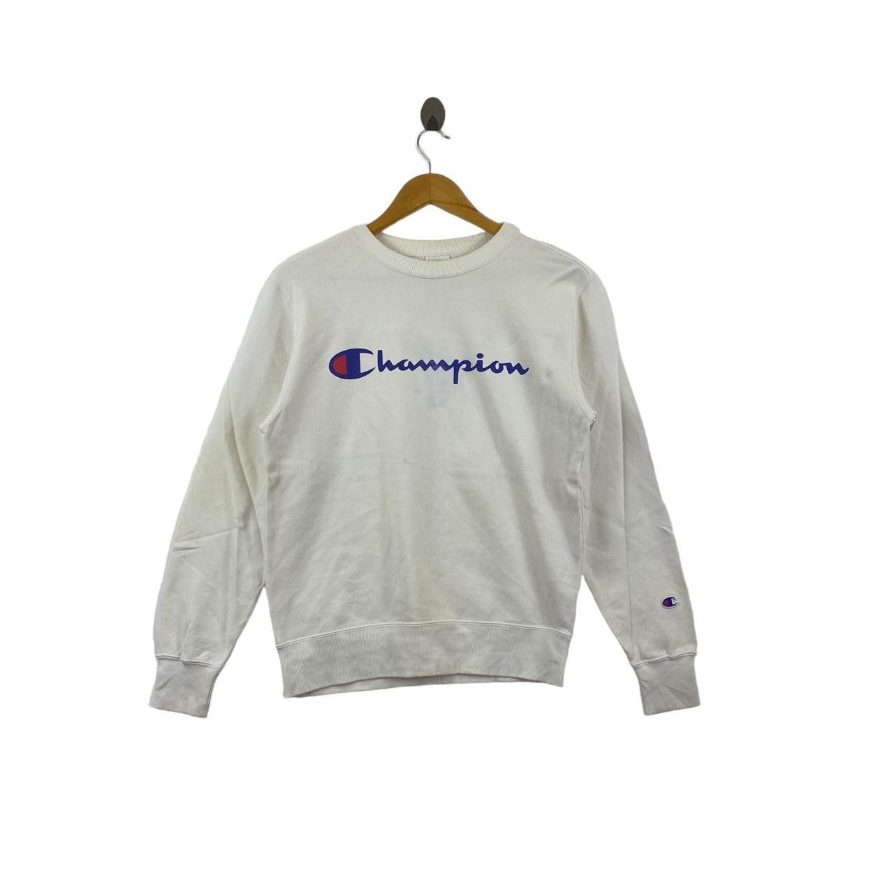 Champion Vintage CHAMPION PRODUCTS Center Logo Embossed Sweatshirt Size S / US 4 / IT 40 - 1 Thumbnail