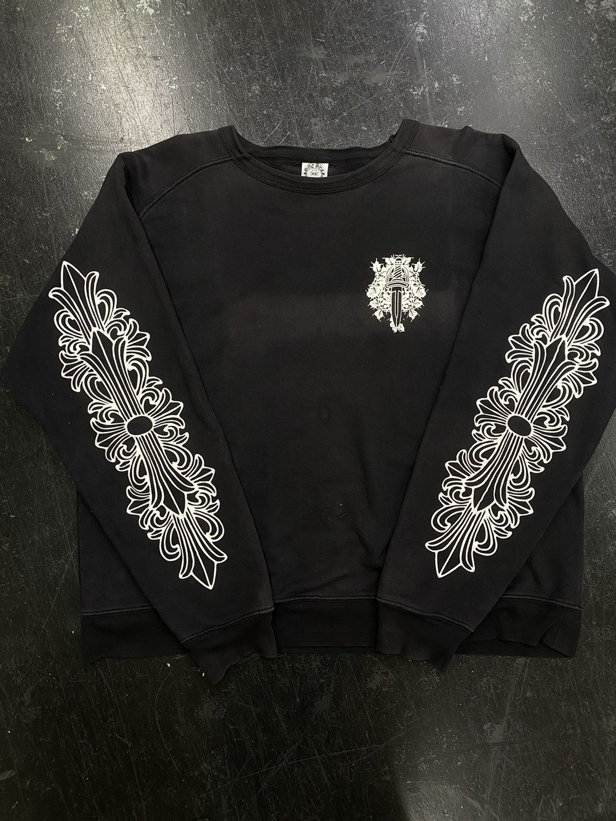 Chrome Hearts 90s chrome hearts sweater Size US M / EU 48-50 / 2 - 1 Thumbnail