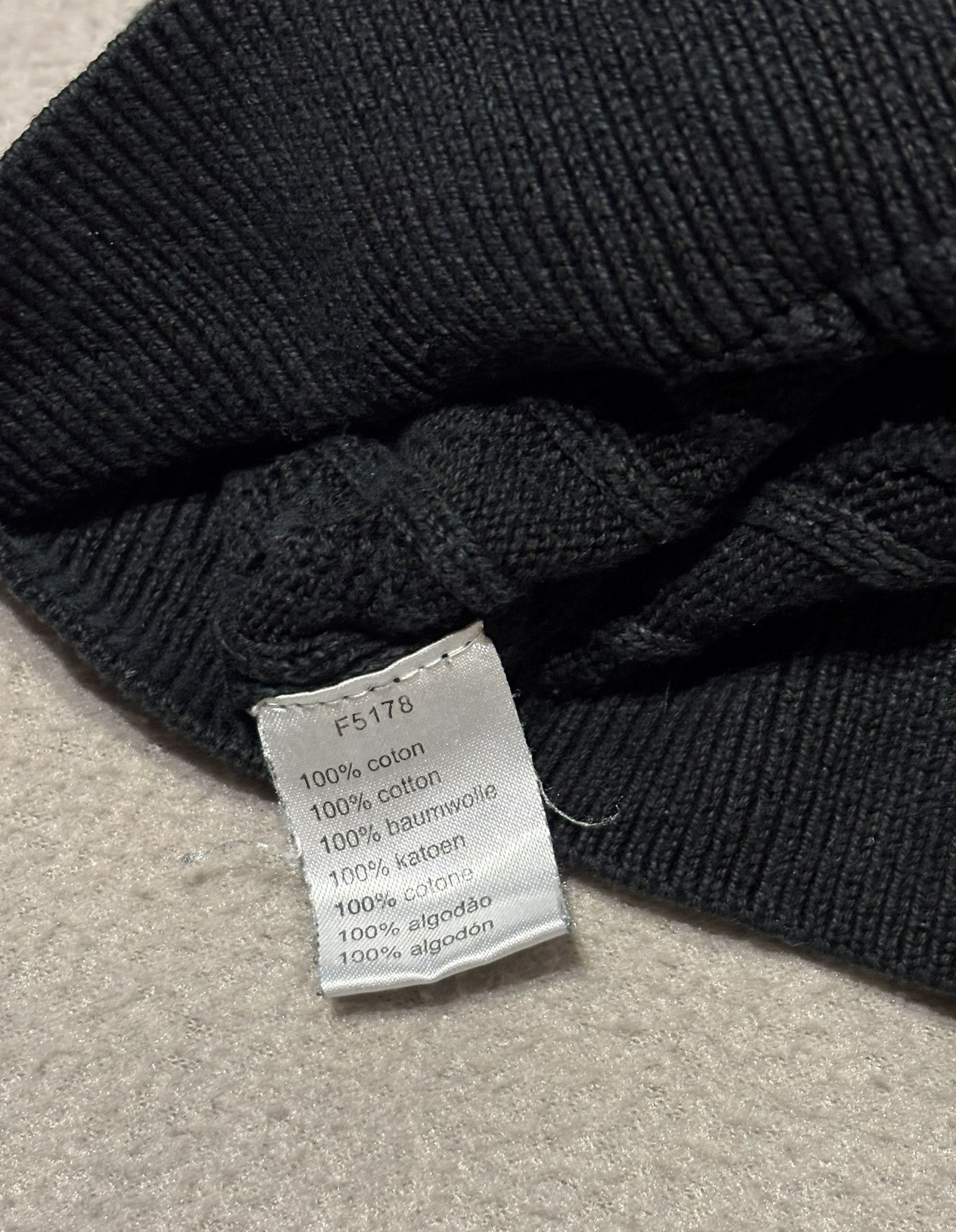 Lacoste Lacoste Cable Sweater Black Size M / US 6-8 / IT 42-44 - 12 Thumbnail