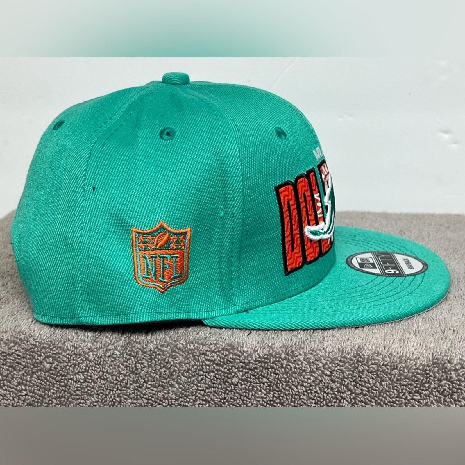 New Era NEW Miami Dolphins New Era 59FIFTY 2023 NFL On Field Hat Size ONE SIZE - 3 Thumbnail