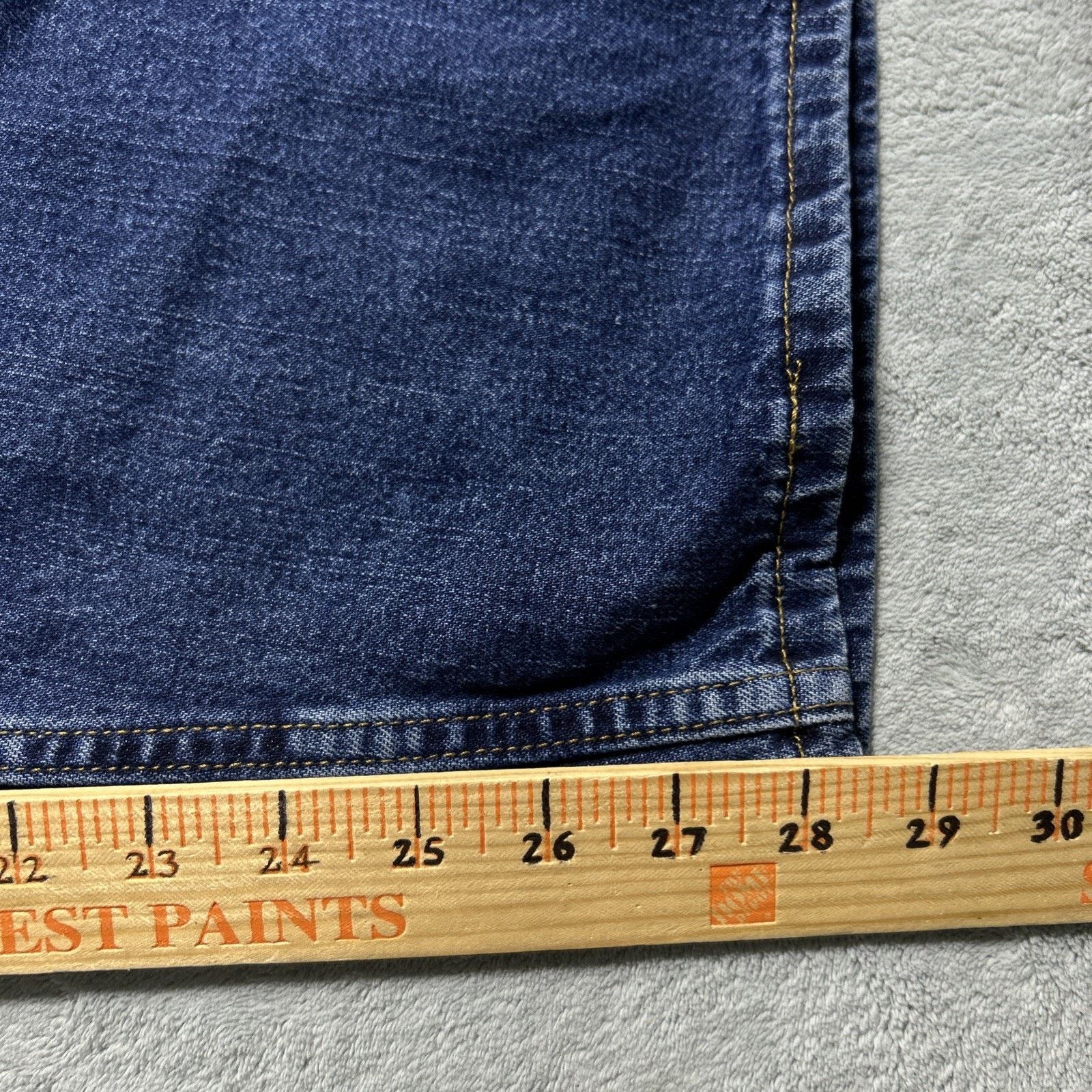 Faded Glory Beyond Baggy Jeans Womens 24W 43x28 Loose Hamilton Wide Size US 43 - 11 Thumbnail