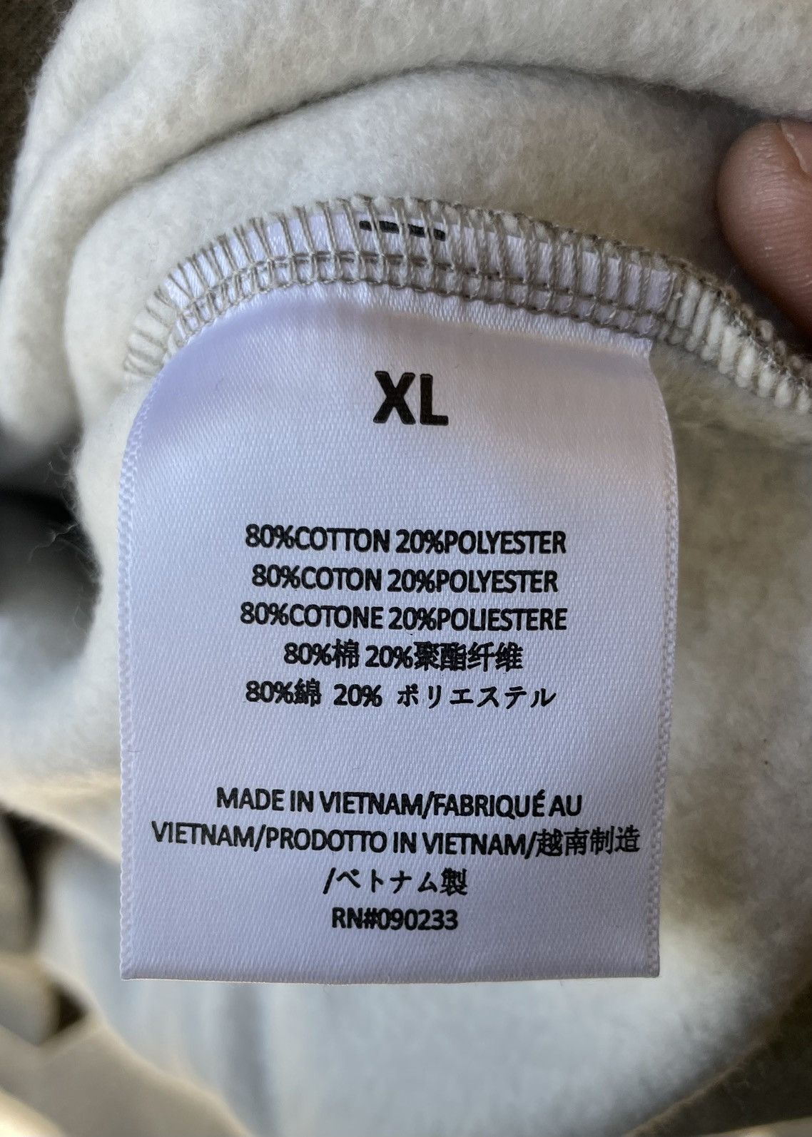 Fear of God Fear of God Essentials Core Collection Pullover Hoodie Size US XL / EU 56 / 4 - 3 Thumbnail