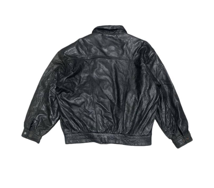 Japanese Brand Vintage Japanese Durante Genuine Bomber Leather Jacket Size US L / EU 52-54 / 3 - 5 Thumbnail