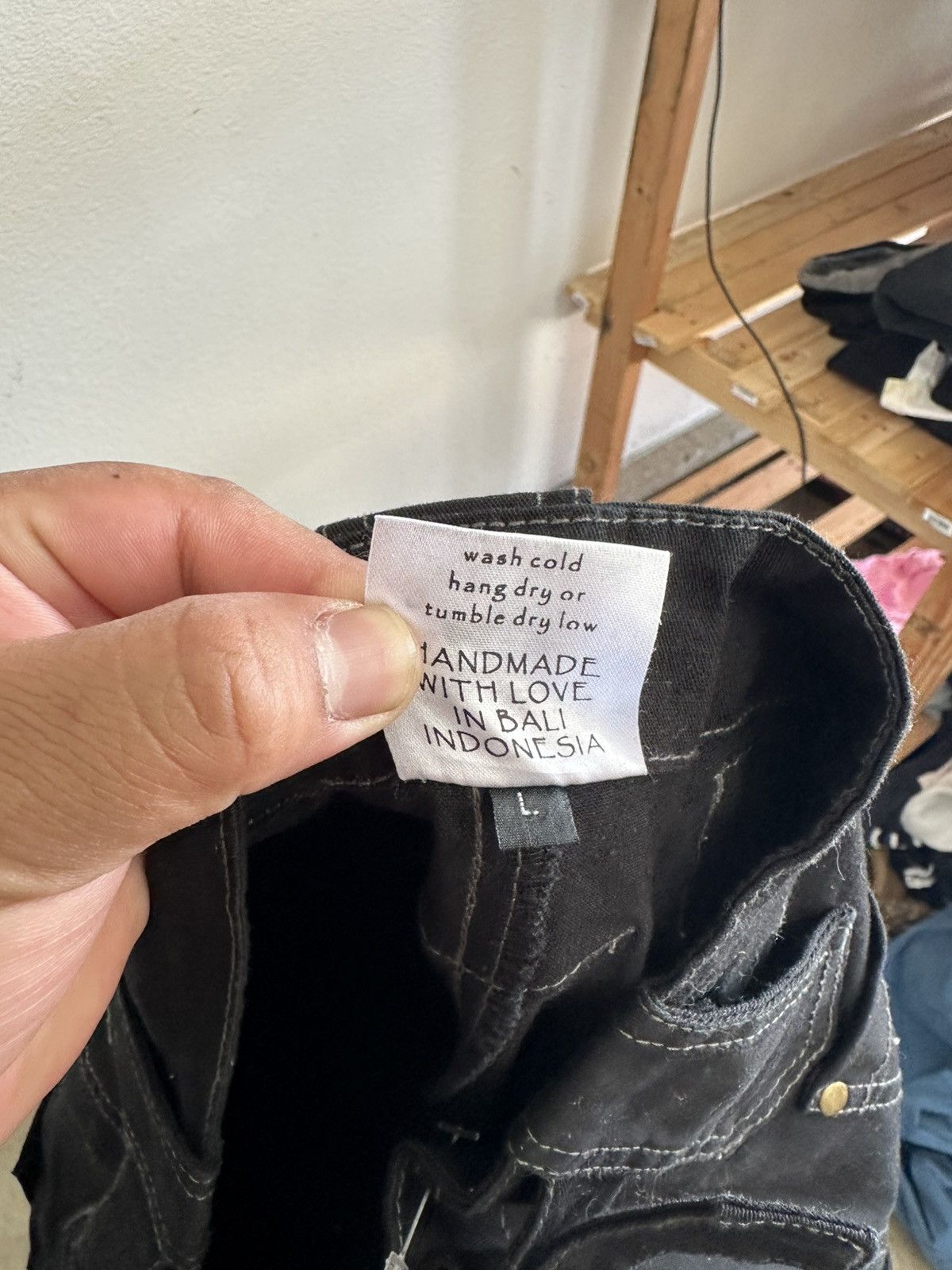 Other Y2K goth style cargo pants Size 34" / US 12 / IT 48 - 3 Thumbnail