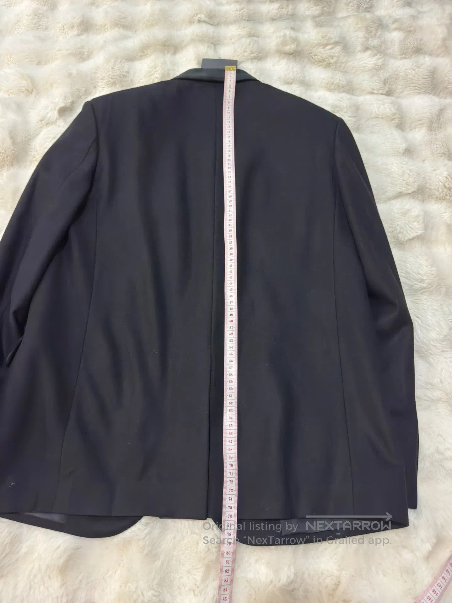Saint Laurent Paris Saint Laurent Paris Wool and Velvet Blazer| Size US M / EU 48-50 / 2 - 8 Thumbnail