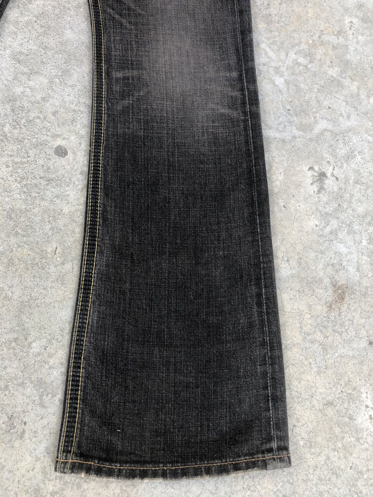If Six Was Nine Y2k Wrangler Flared Jeans Distressed Jeans Size US 32 / EU 48 - 7 Thumbnail