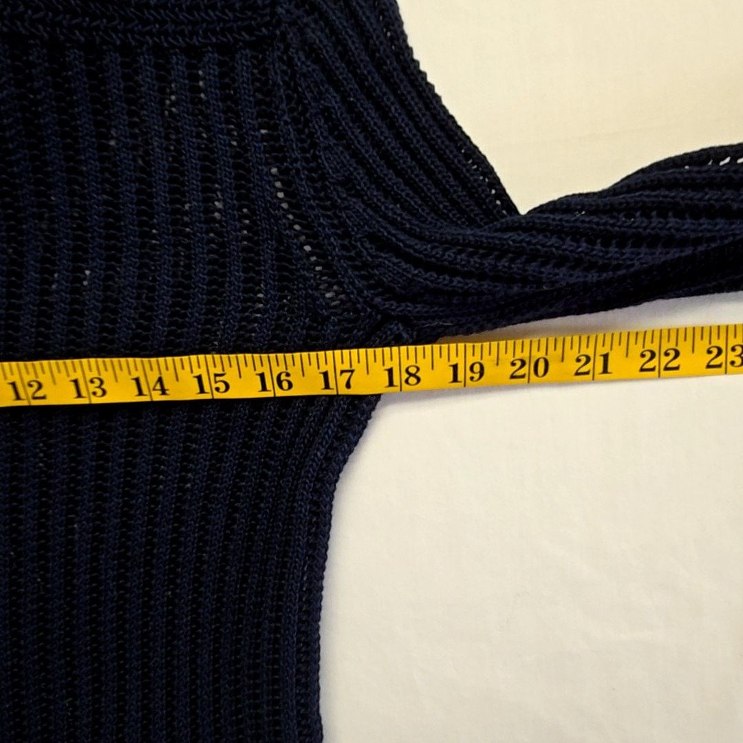 Lauren Ralph Lauren Lauren Ralph Lauren Navy Blue Knit Cardigan Sweater Small Size S / US 4 / IT 40 - 9 Thumbnail
