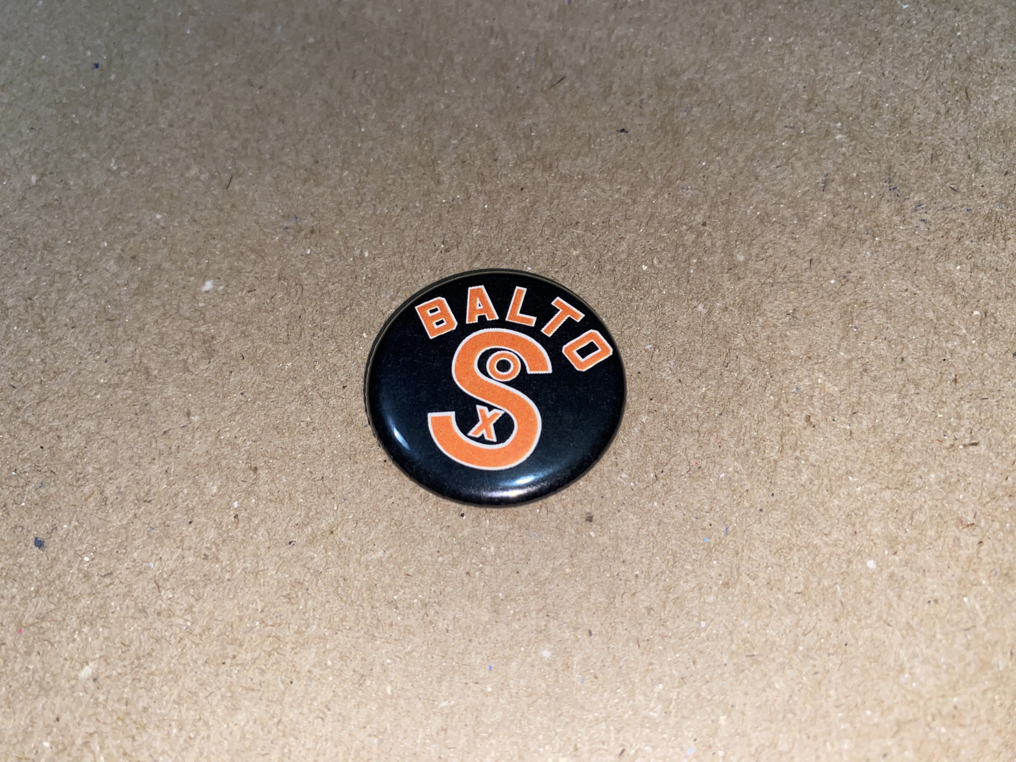 Ebbets Field Flannels Negro Leagues Anniversary Button Pin Baltimore Black sox MLB Size ONE SIZE - 2 Thumbnail
