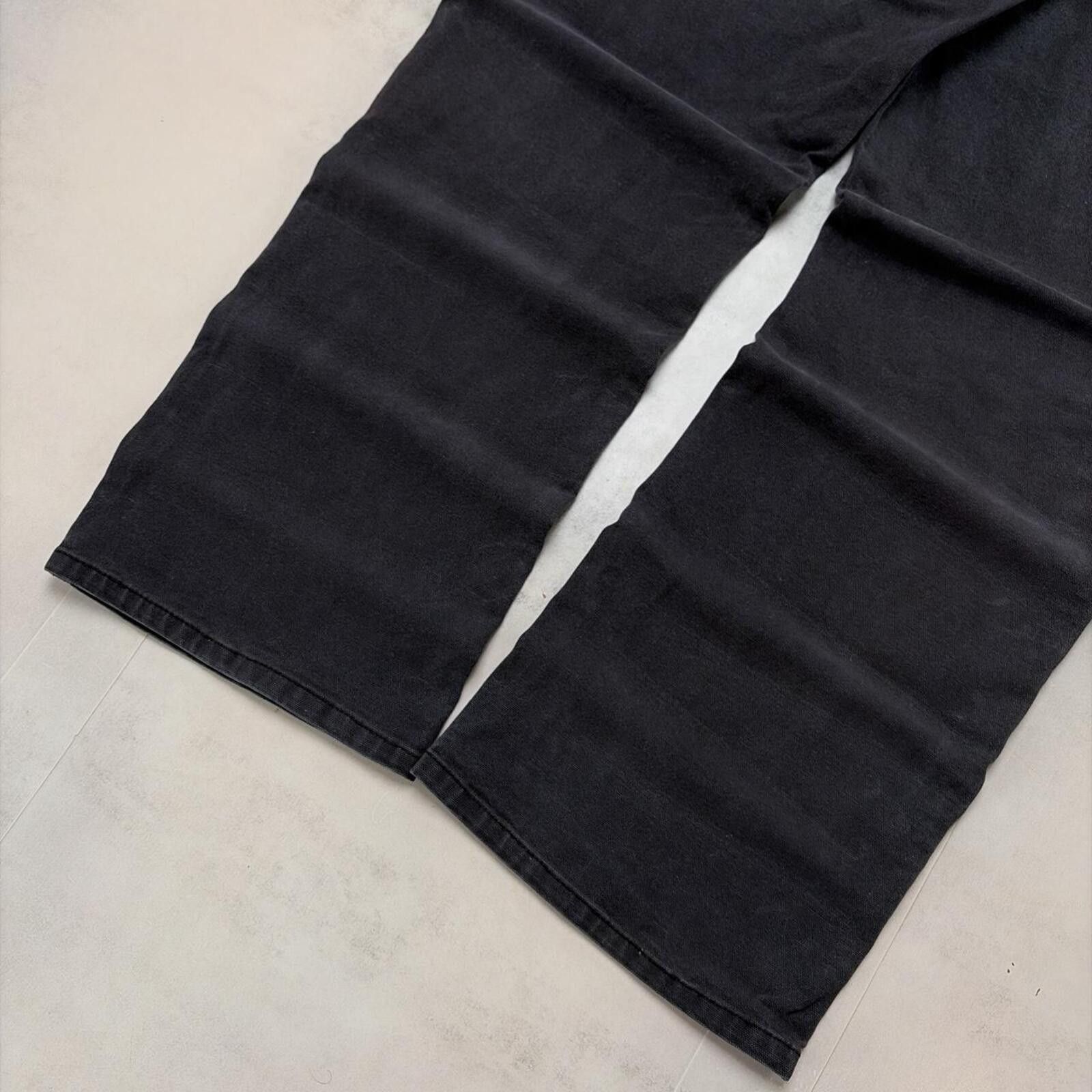 Dickies Y2K Black Dickies Grunge Baggy Carpenter Skater Pants Size US 36 / EU 52 - 4 Thumbnail