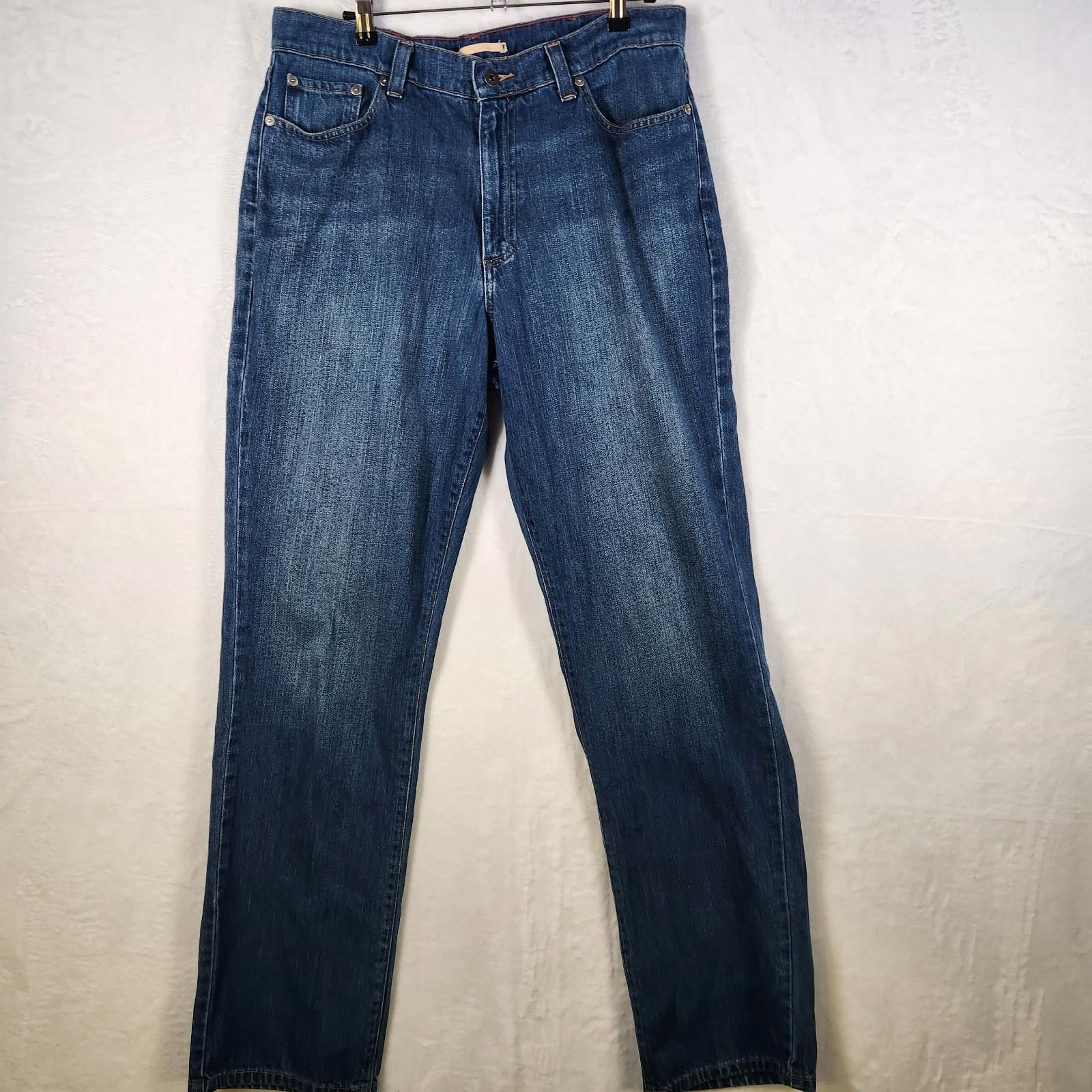 L.L. Bean LL Bean Natural Fit Blue Jeans Cotton Size 34x34 Size US 34 / EU 50 - 1 Thumbnail