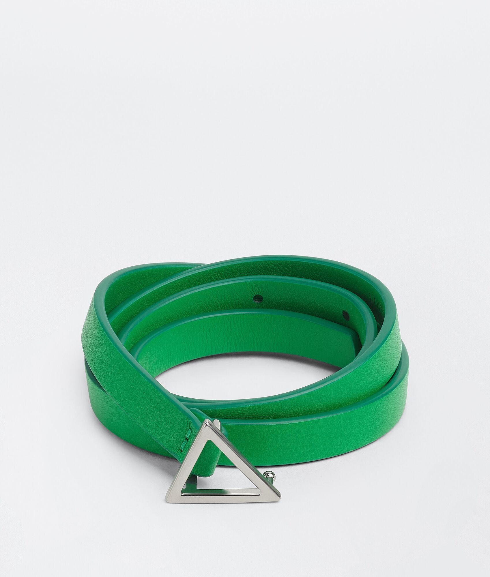 Bottega Veneta o1w1db11125 Size: 85 / Triangle Belt in Parakeet Size ONE SIZE - 1 Preview