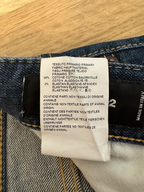Dsquared2 Dsquared2 Slim Jean Jeans Italy size 46 Navy Denim like new Size US 30 / EU 46 - 17 Thumbnail