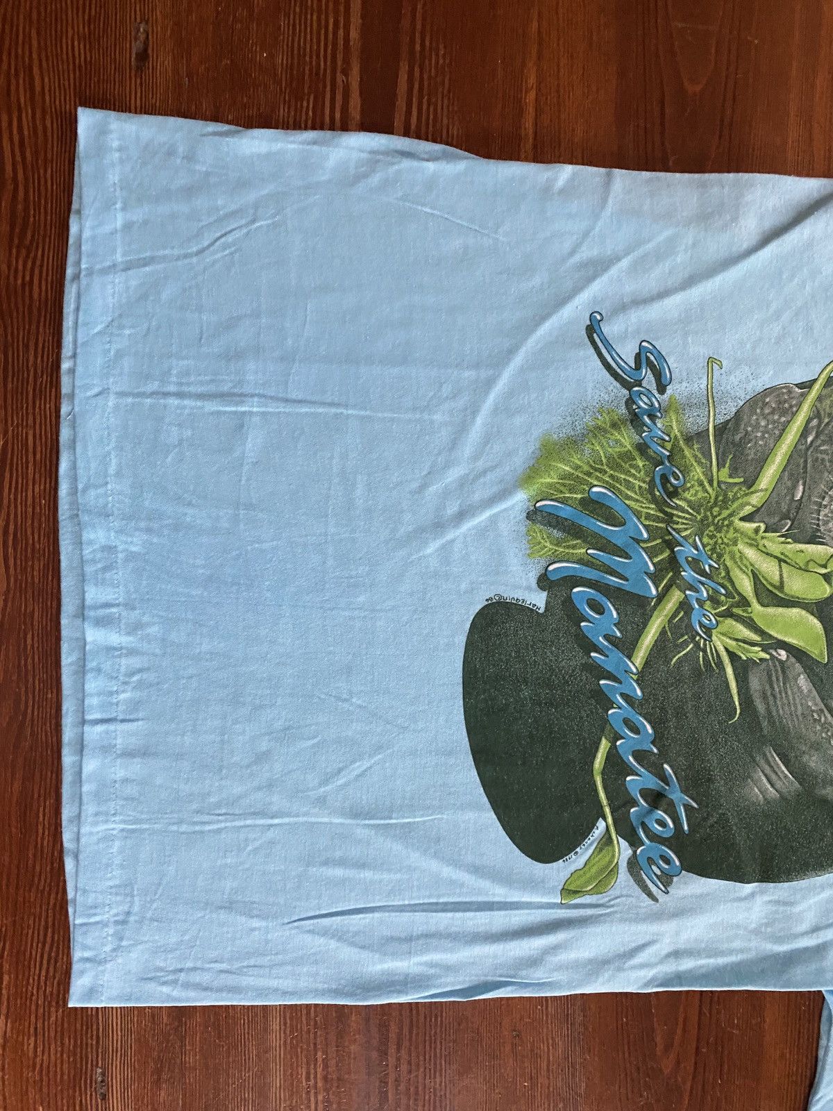 Vintage Vintage ‘86 Save the Manatee Single Stitch Tee Size US S / EU 44-46 / 1 - 11 Thumbnail