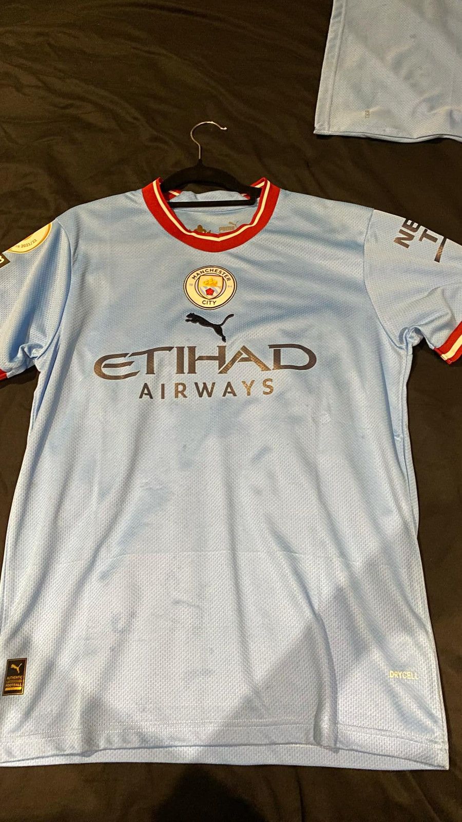 Puma Authentic Signed “Ruben Dias” Jersey 22/23 Size US M / EU 48-50 / 2 - 3 Thumbnail