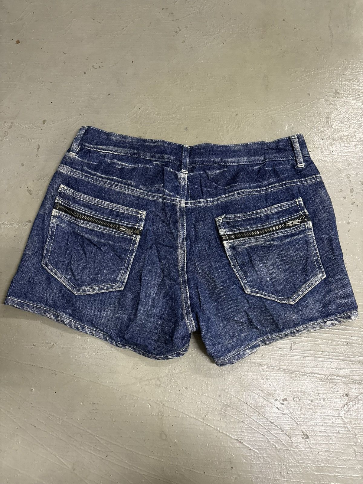 If Six Was Nine RNA H Naoto Acid Wash Japanese brand Denim shorts Size 30" / US 8 / IT 44 - 10 Thumbnail