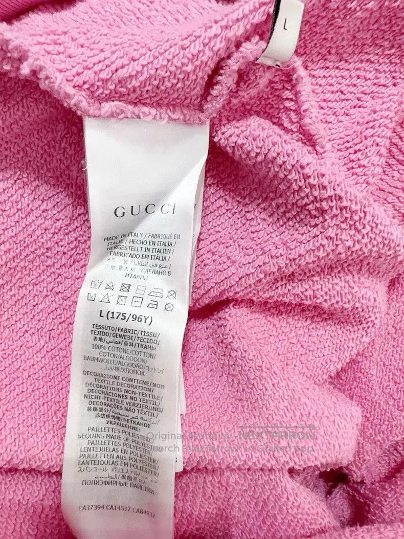 Gucci gucci apple graphic pink hoodie. Size US L / EU 52-54 / 3 - 5 Thumbnail