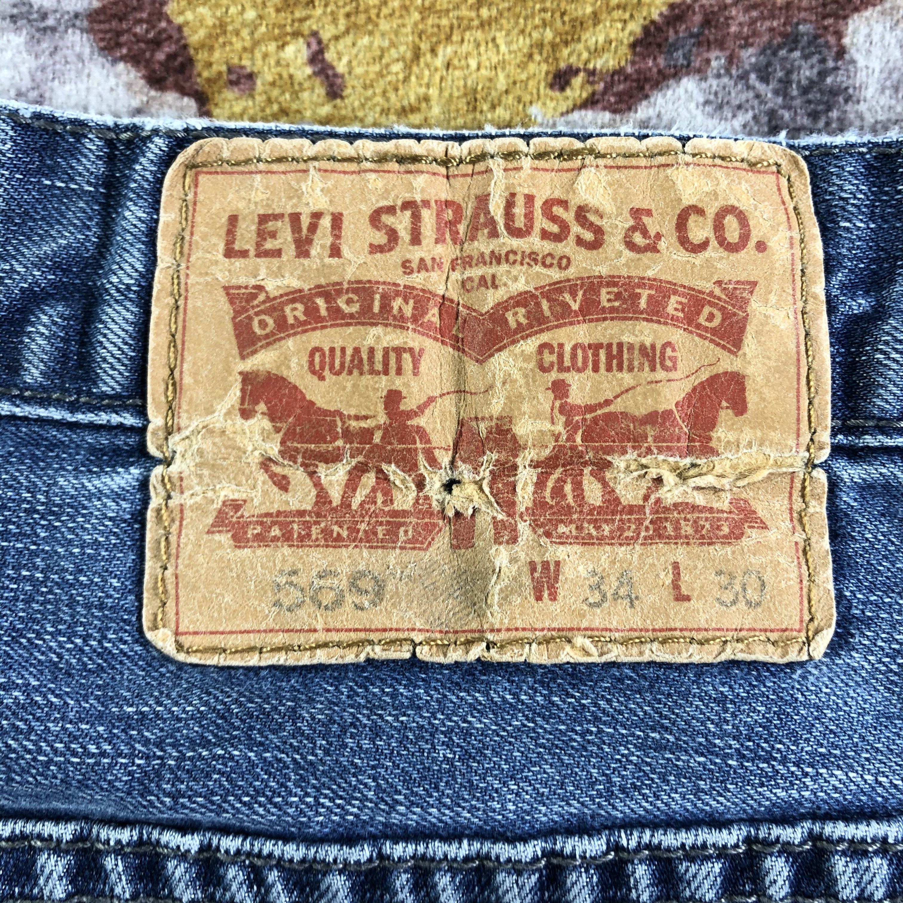 Levi's × Vintage Vintage Blue Wash Levis 569 Jeans-JM3390 Size US 36 / EU 52 - 5 Thumbnail