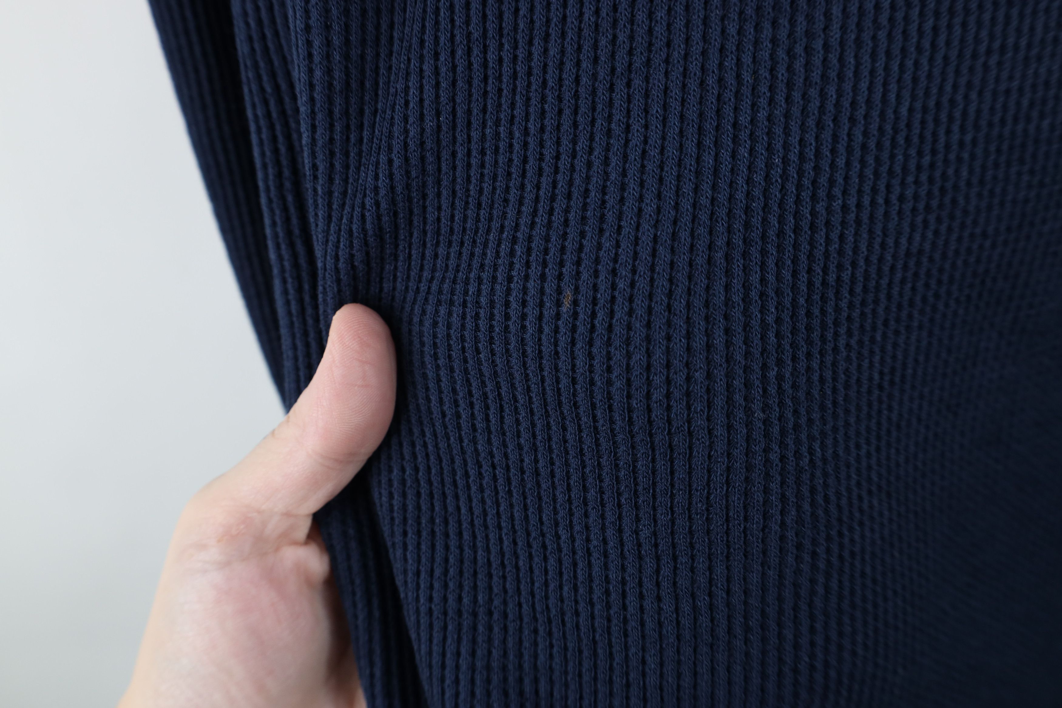 Vintage Vintage 90s Streetwear Layered Thermal Waffle Knit T-Shirt Size L / US 10 / IT 46 - 7 Thumbnail