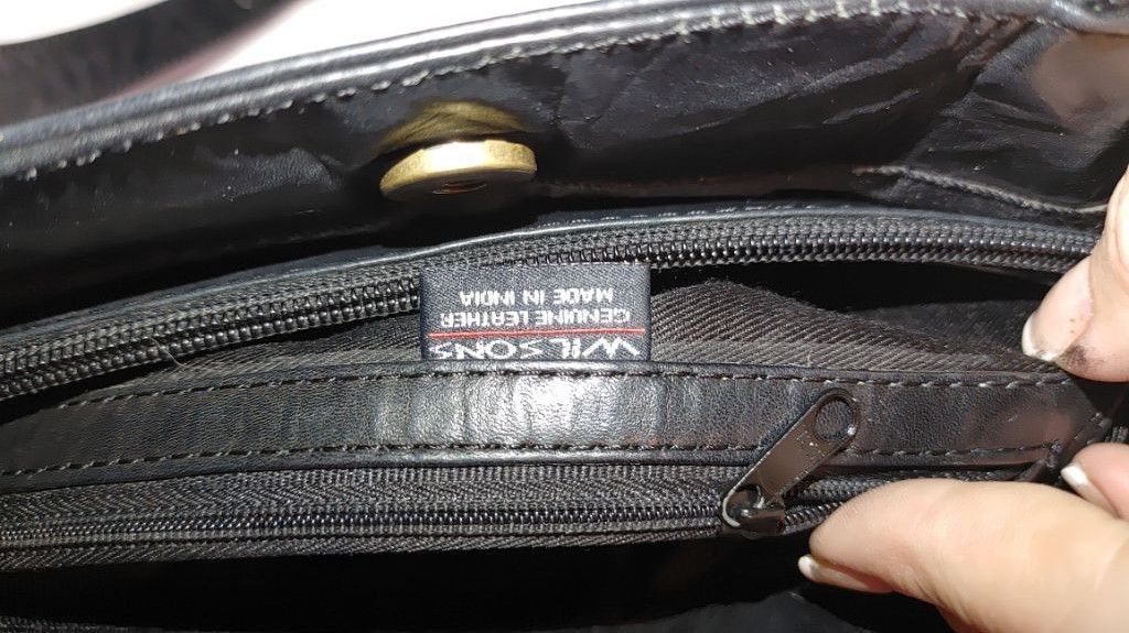 Wilsons Leather Wilsons Leather Shoulder Bag Size ONE SIZE - 9 Thumbnail