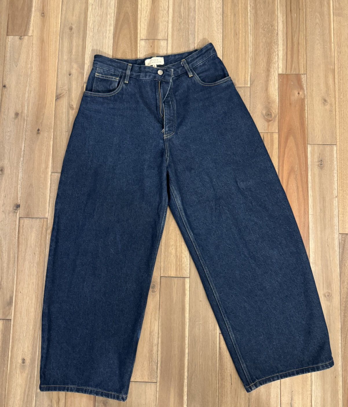 Studio Nicholson Studio Nicholson Paolo Denim Pant Size US 32 / EU 48 - 1 Thumbnail
