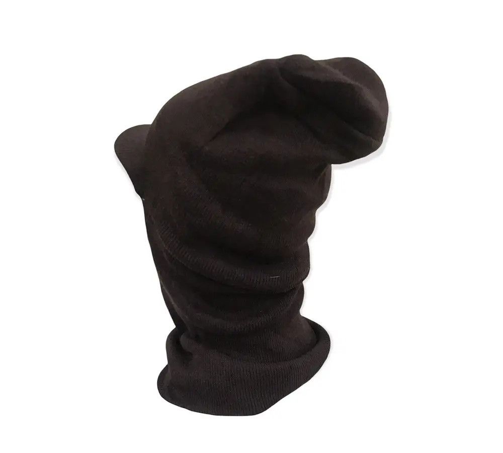 Japanese Brand × Vintage Japanese Brand Masked Plain Beanie Hat Size ONE SIZE - 3 Thumbnail