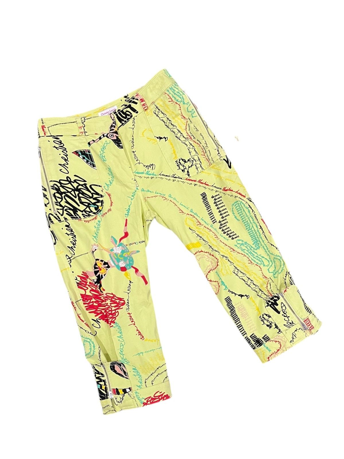 Christian Lacroix Christian Lacroix Banner Capri Shorts Size 26" / US 2 / IT 38 - 5 Thumbnail
