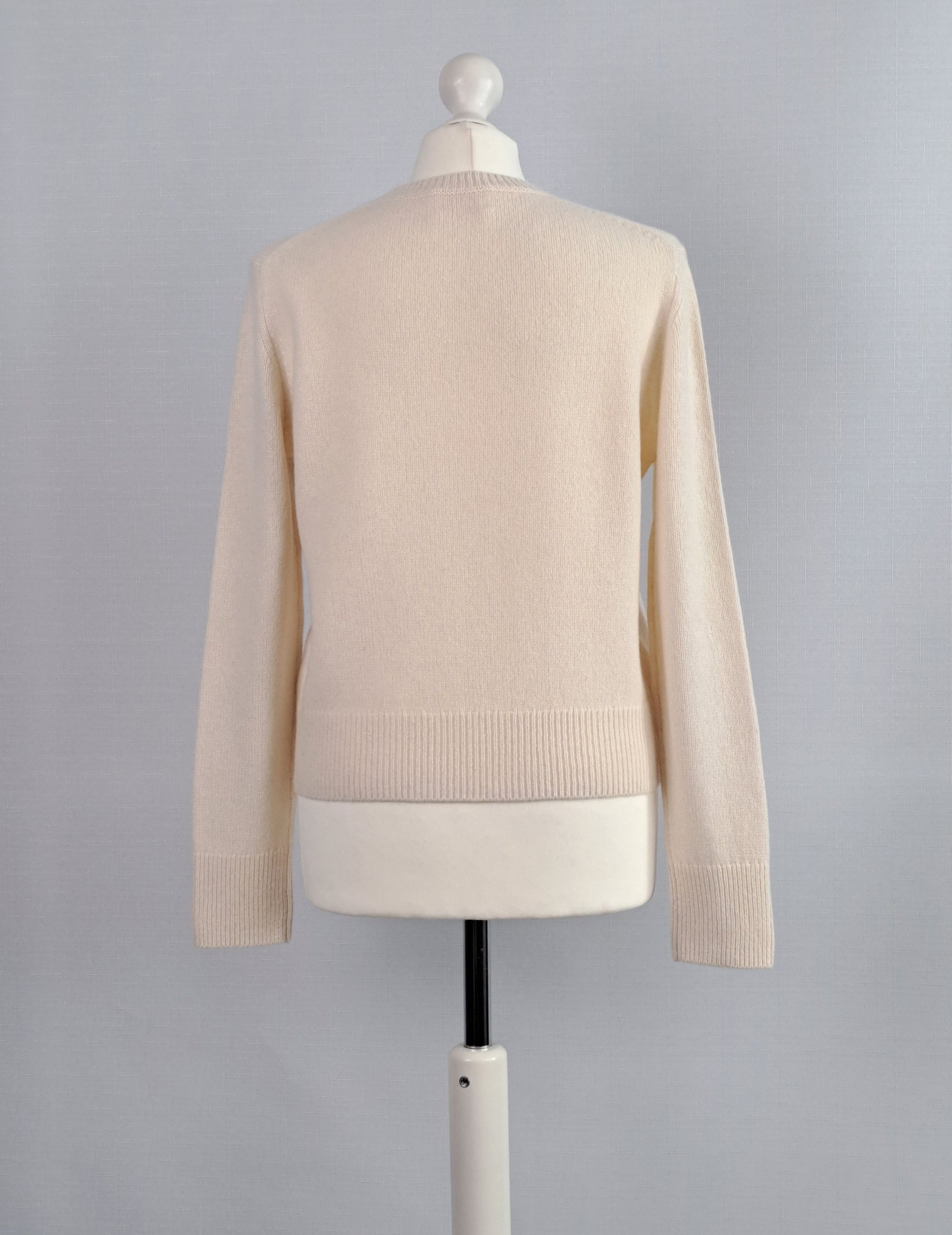 Designer FROM FUTURE "Future Club" cashmere jumper. Size M / US 6-8 / IT 42-44 - 3 Thumbnail