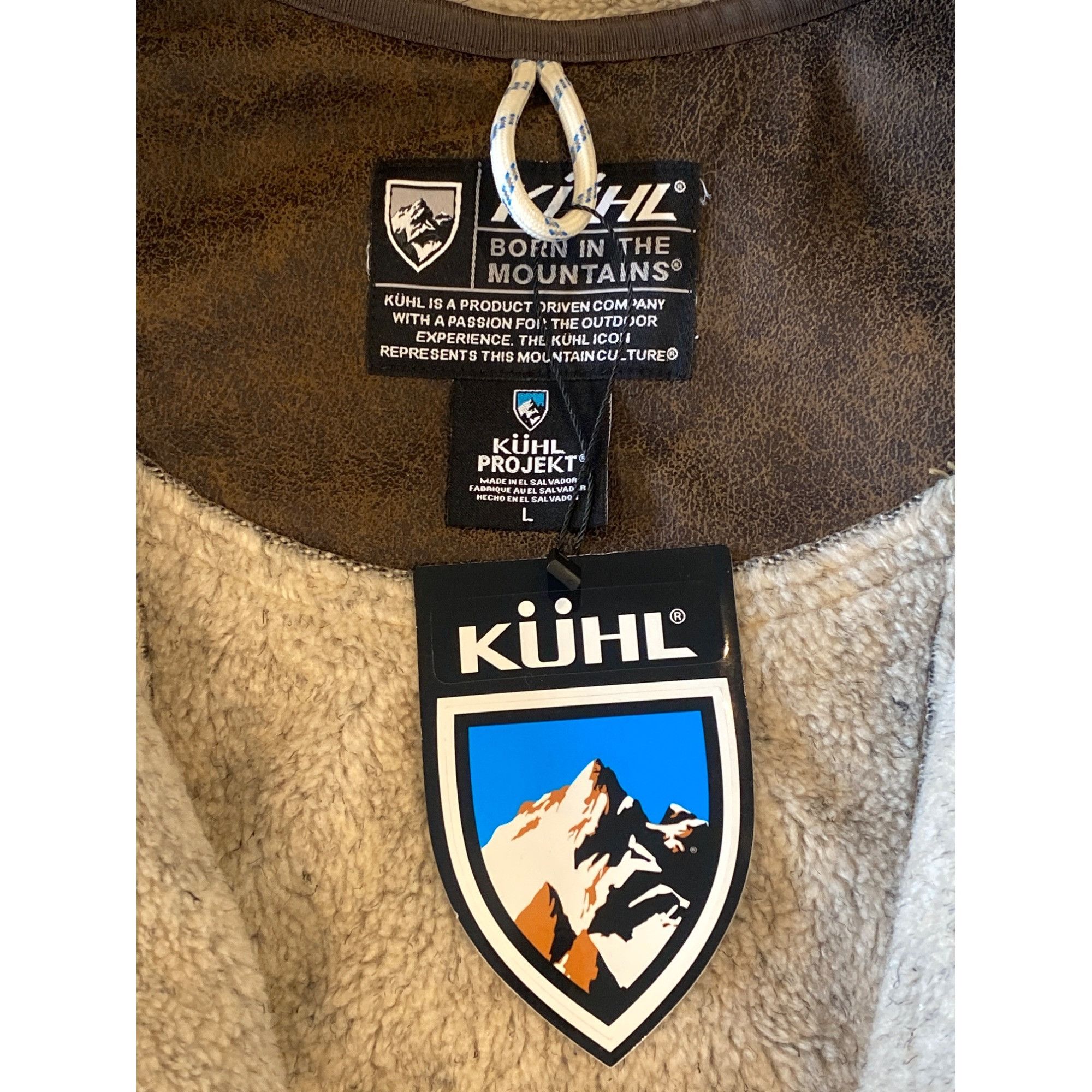Kuhl NWT Kuhl Women's LARGE Dani Sherpa Vest Brown MSRP$219 New Size L / US 10 / IT 46 - 9 Thumbnail