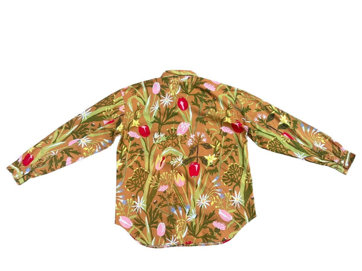 Vintage Vintage Kozue Naito HobGoblin Japan Flower LS Hawaiian Shirt Size US M / EU 48-50 / 2 - 2 Thumbnail