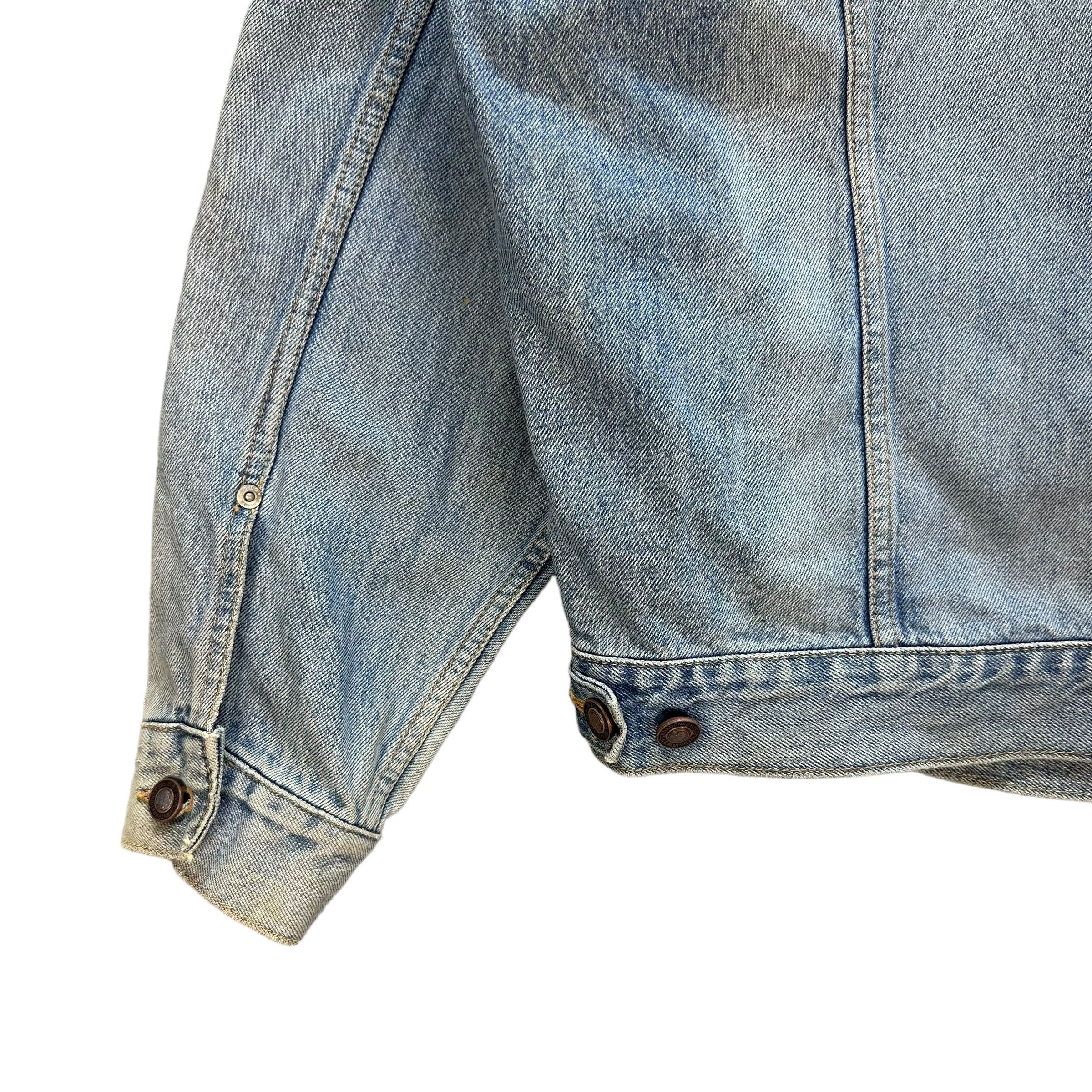 Edwin 80's Edwin 5081 Washed Denim Jacket #A23-0521 Size US L / EU 52-54 / 3 - 16 Thumbnail