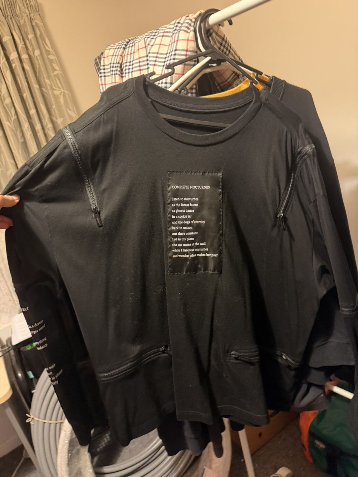 Takahiromiyashita The Soloist. I live now long sleeve Size US M / EU 48-50 / 2 - 2 Thumbnail