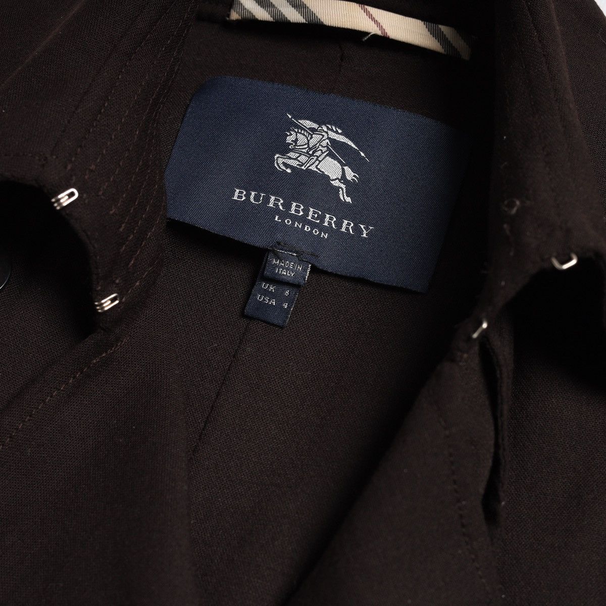 Burberry Burberry London Wool Elastane Light Trench Coat Vintage Size S / US 4 / IT 40 - 11 Thumbnail