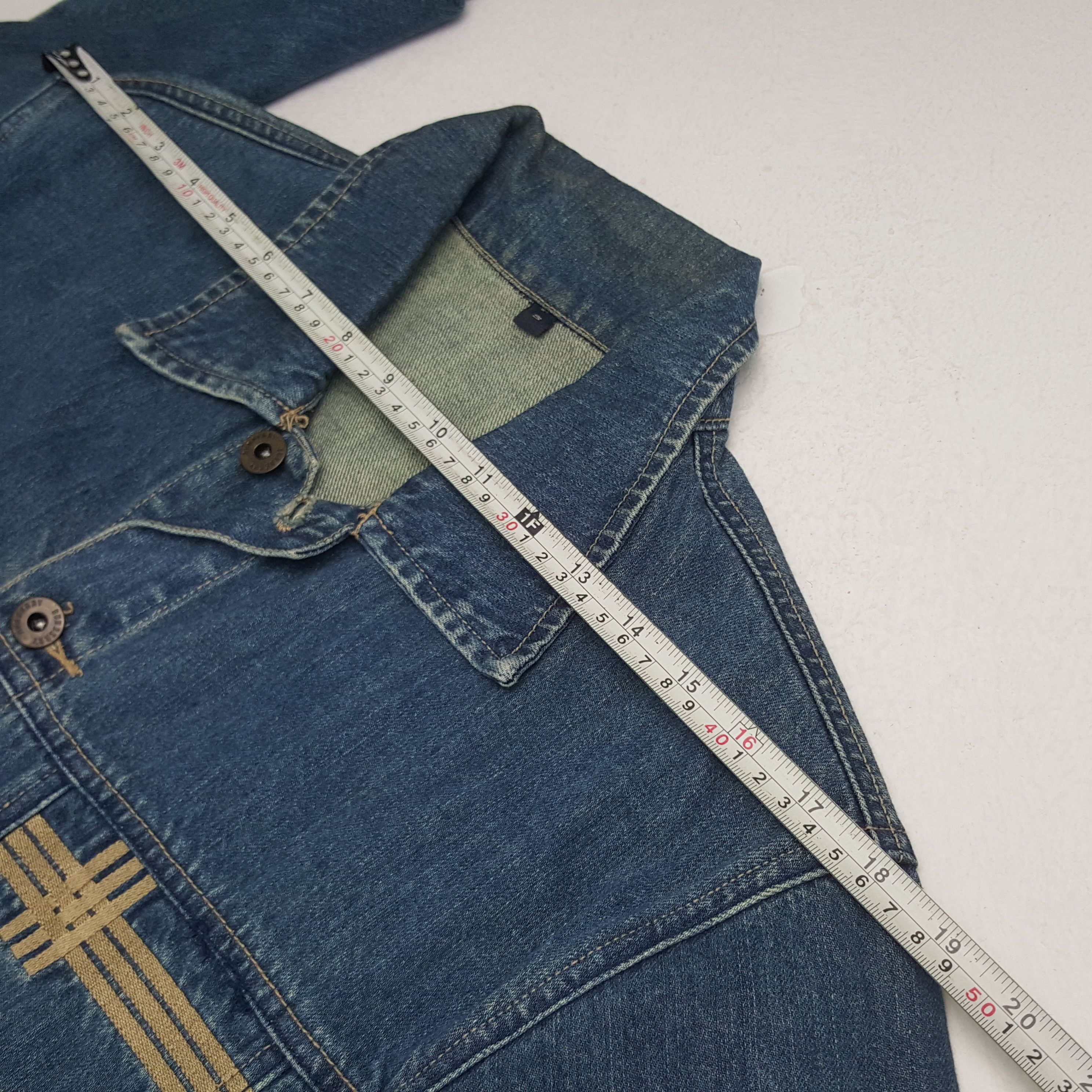 Burberry × Vintage Vintage Burberry London Designer Brand Denim Jacket Size US M / EU 48-50 / 2 - 7 Thumbnail