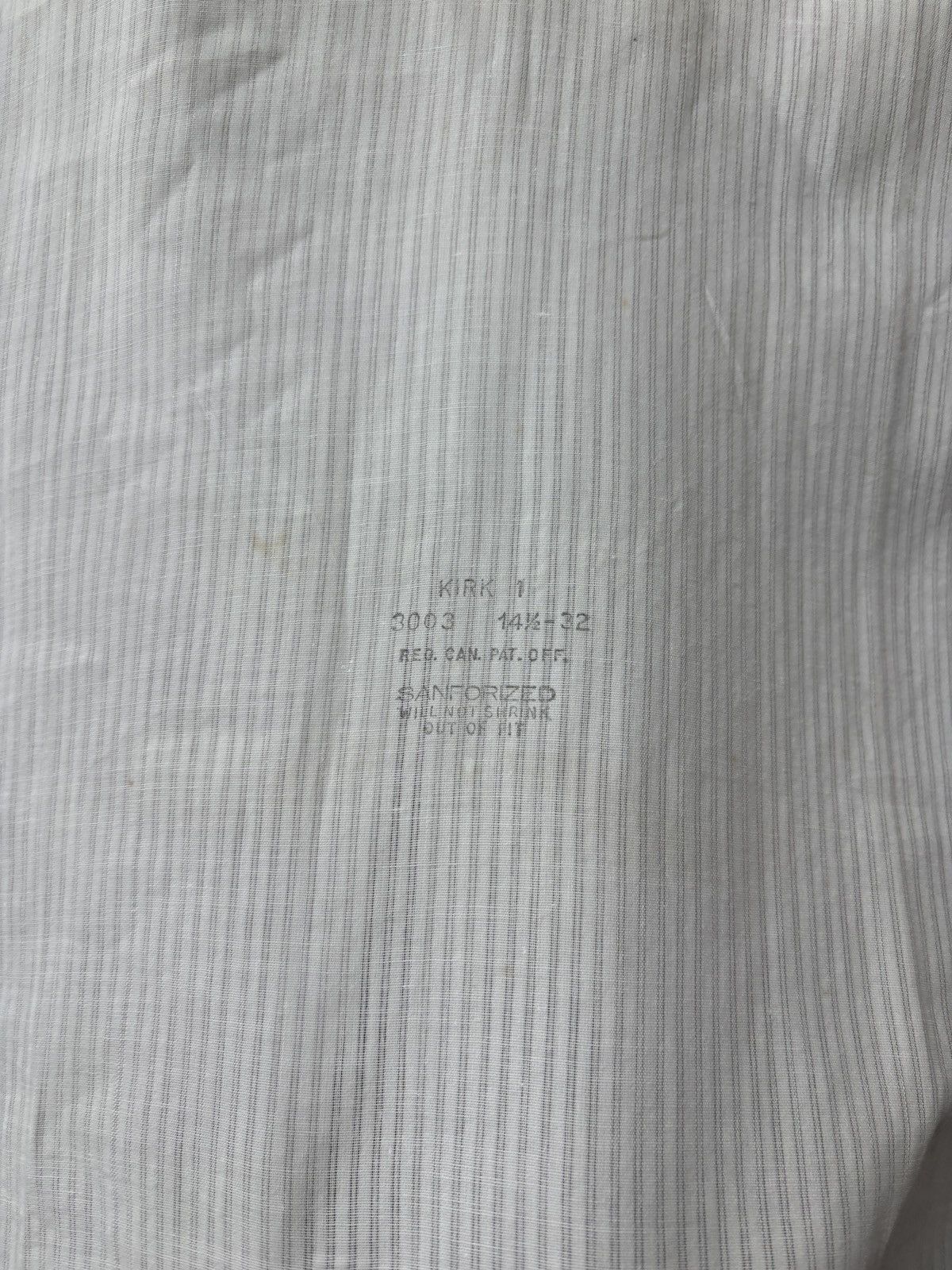 Arrow × Vintage 1940s Bib Front Back Button Dress Shirt Vintage Arrow Size US S / EU 44-46 / 1 - 17 Thumbnail