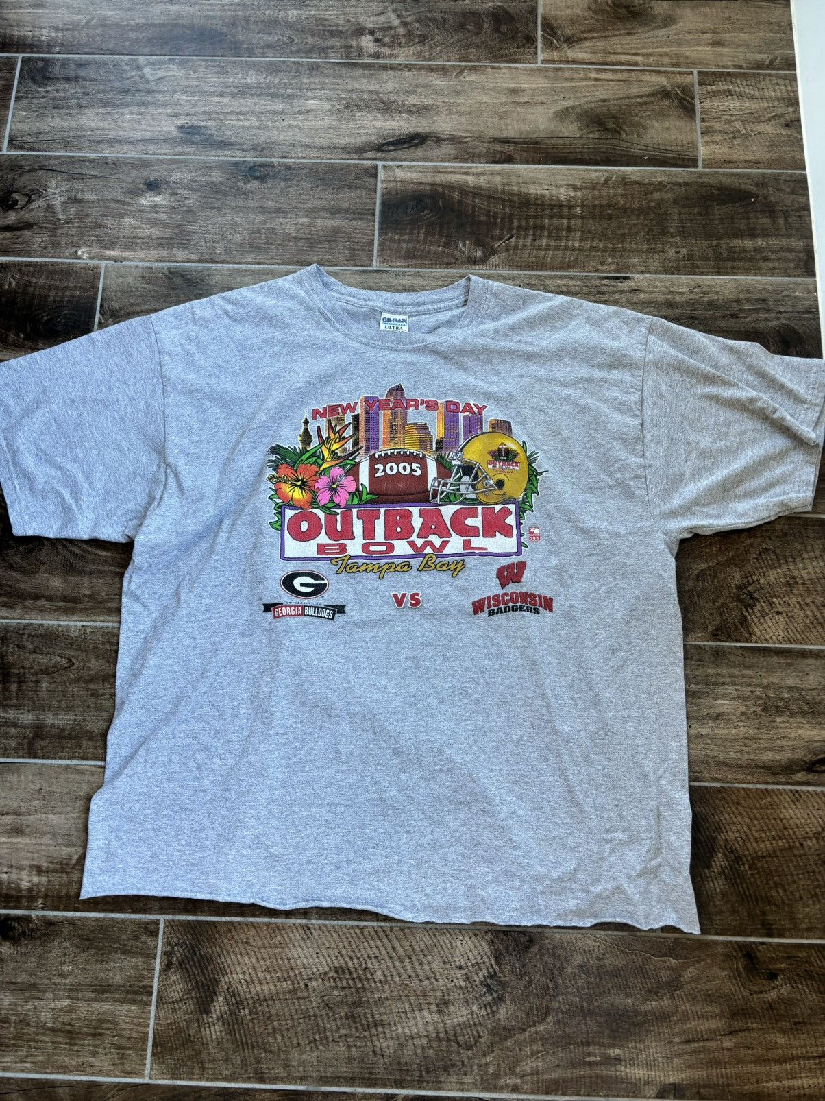 Gildan × Vintage 2005 OUTBACK BOWL Size US XXL / EU 58 / 5 - 1 Thumbnail
