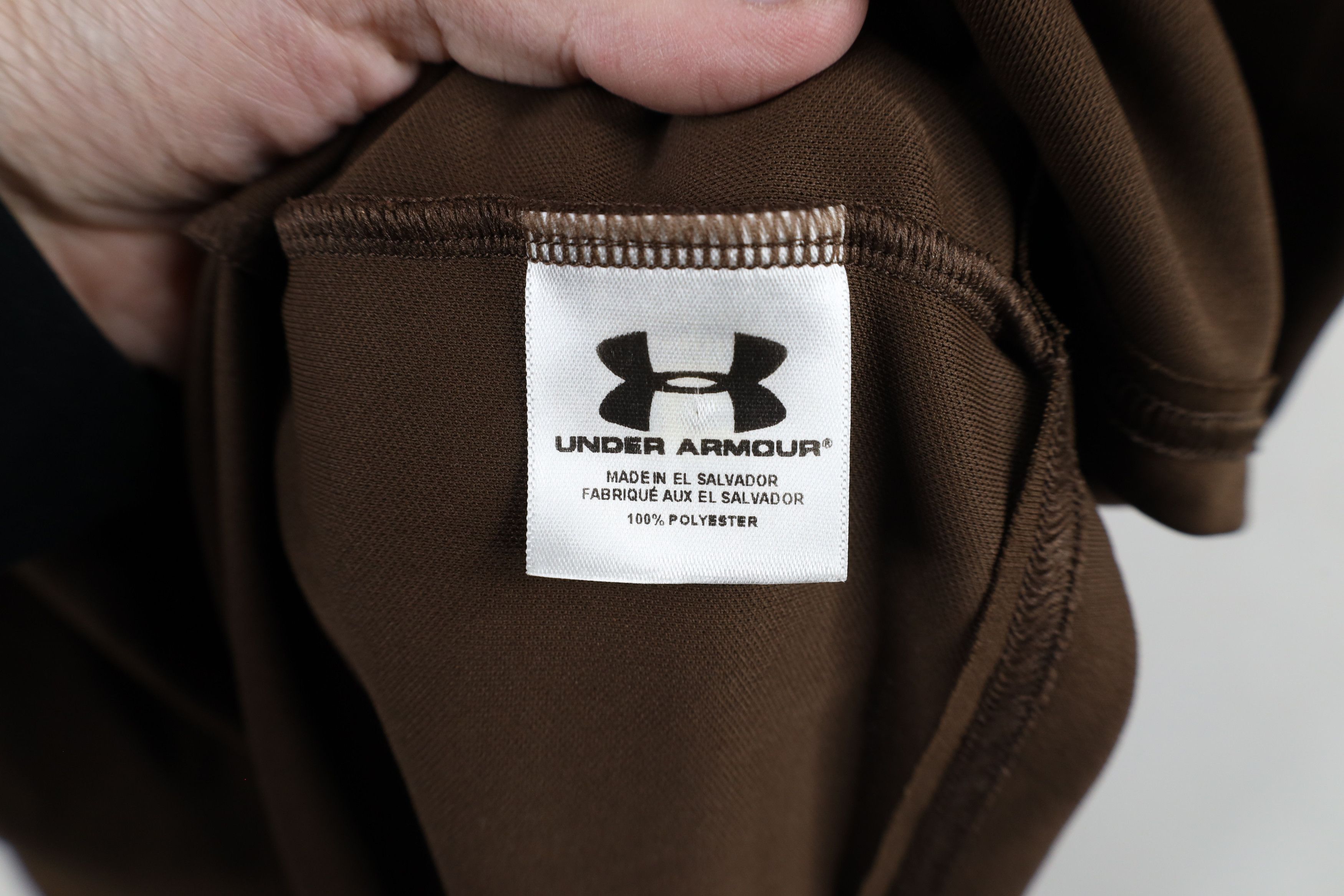 Under Armour × Vintage Vintage Under Armour Tactical Short Sleeve T-Shirt Brown Size US XL / EU 56 / 4 - 7 Thumbnail