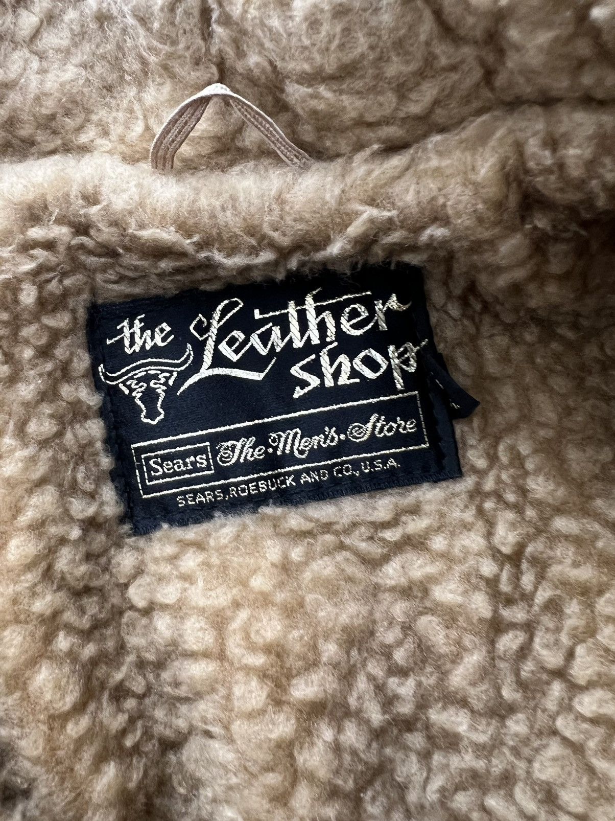 Sears × Vintage Vintage sears roebuck leather shop suede biker jacket Size US M / EU 48-50 / 2 - 3 Thumbnail